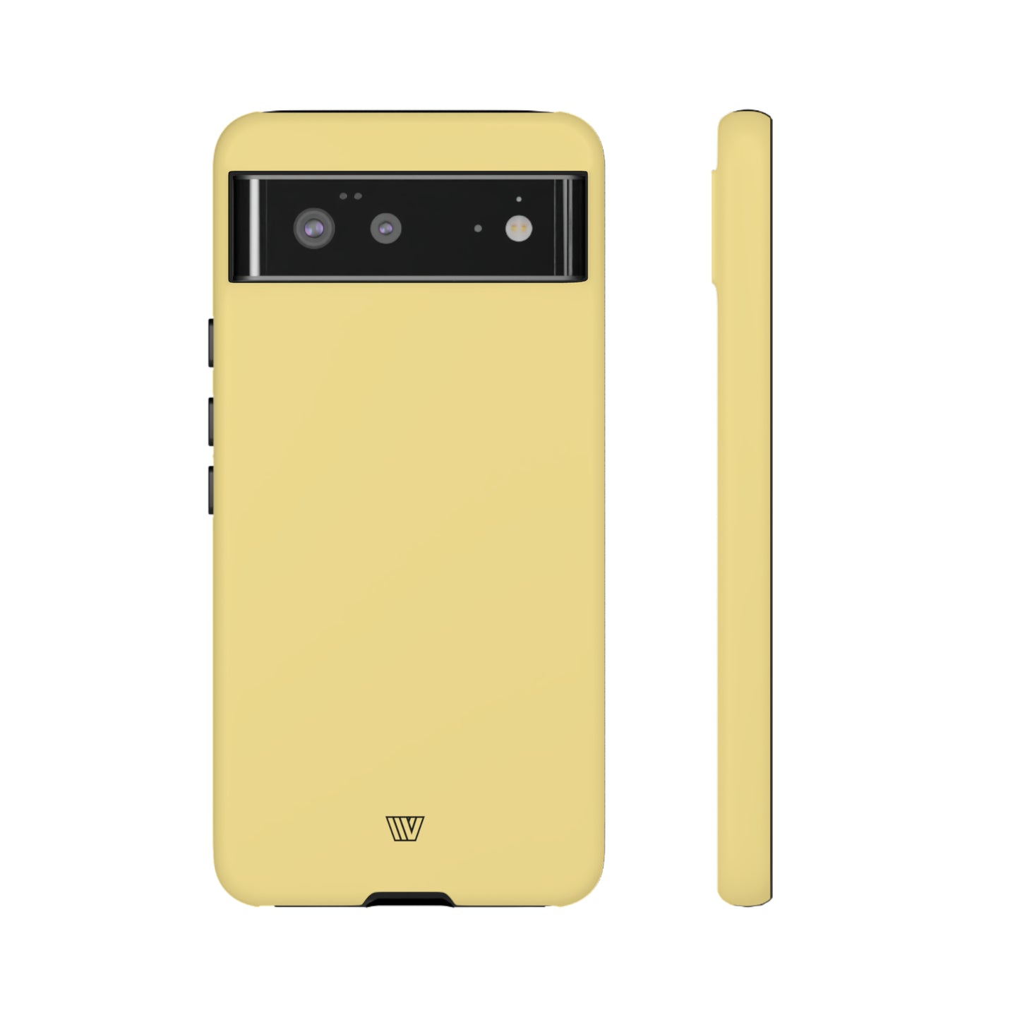 MUTED YELLOW SOLID | Tough Phone Case - Trovvve