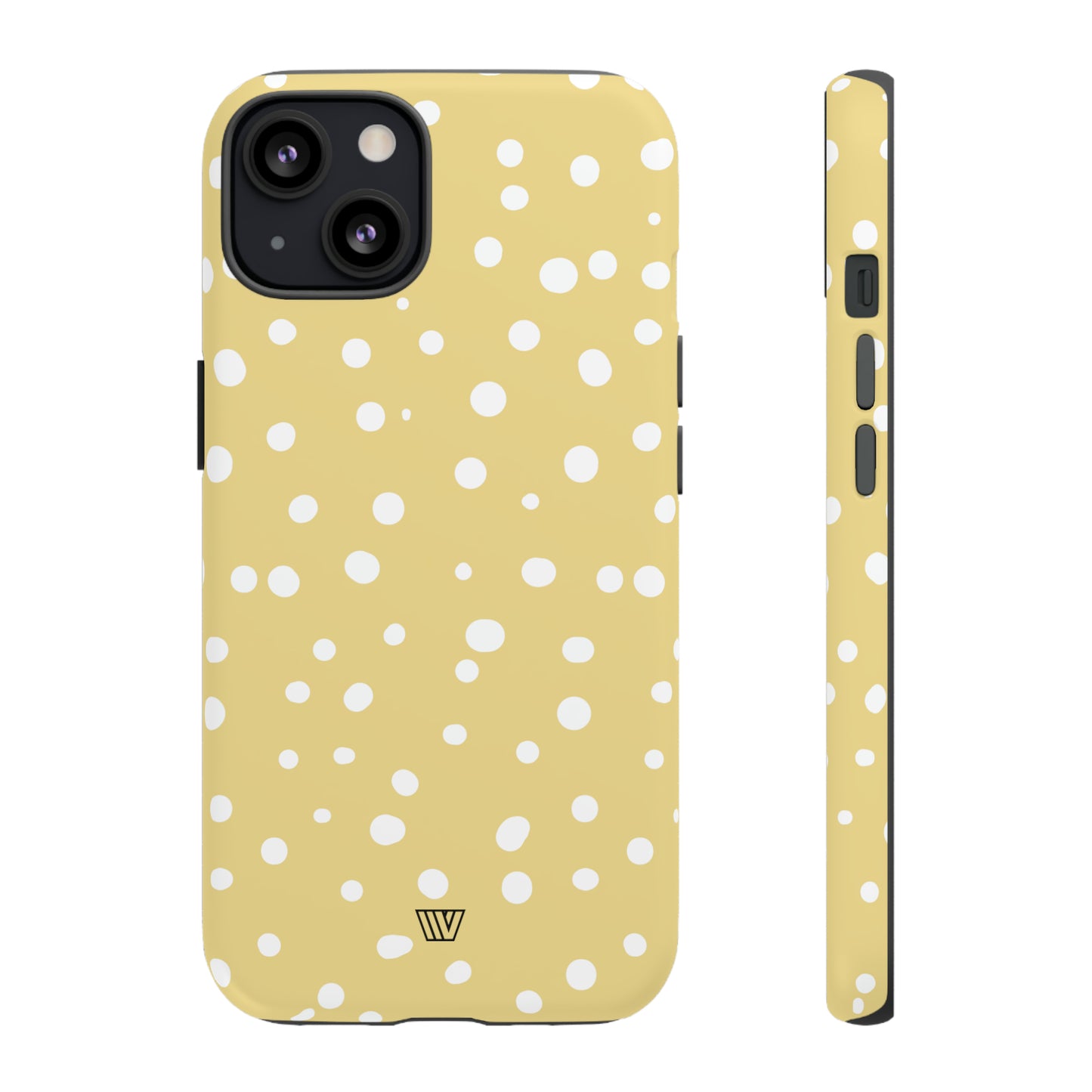 MUTED YELLOW DOTS | Tough Phone Case - Trovvve
