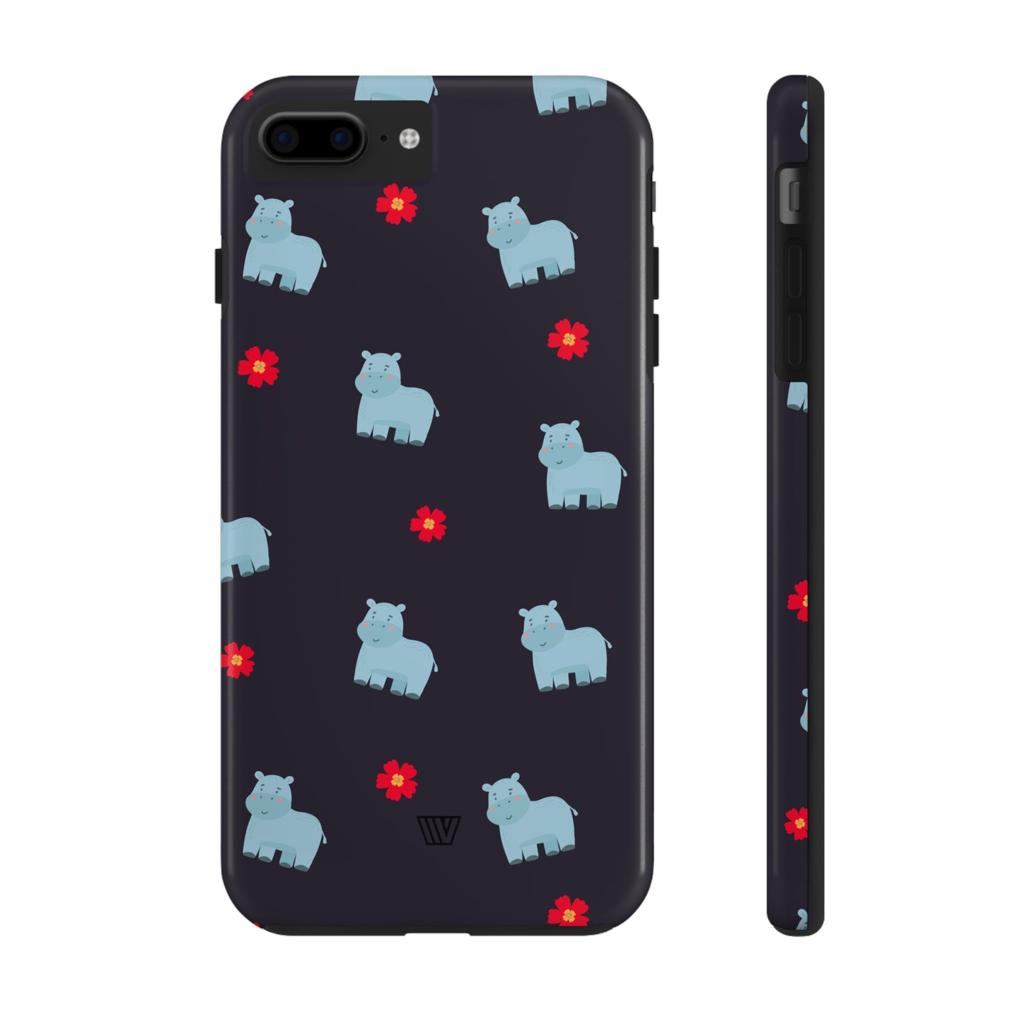 HIPPO PATTERN | Tough iPhone Case - Trovvve