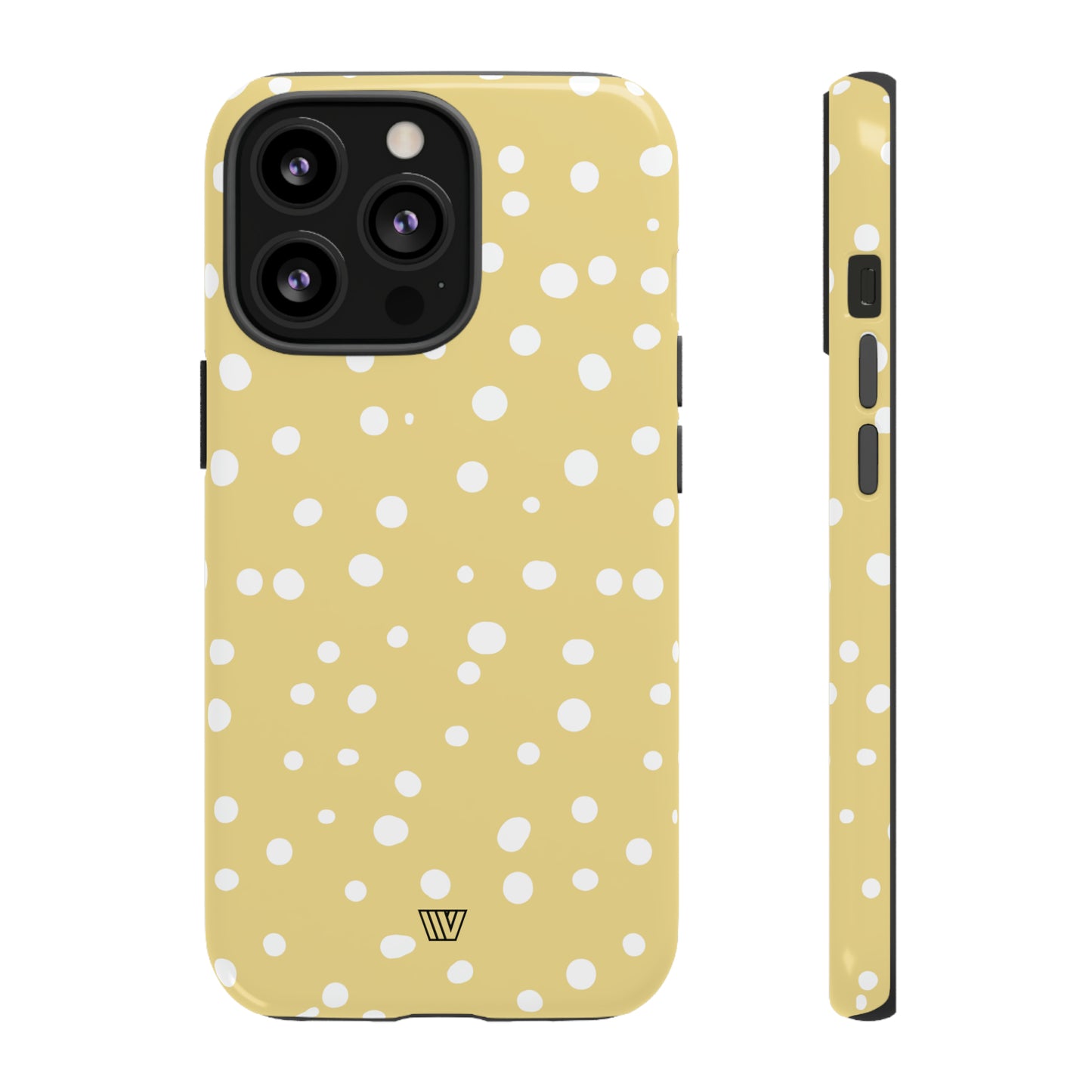 MUTED YELLOW DOTS | Tough Phone Case - Trovvve