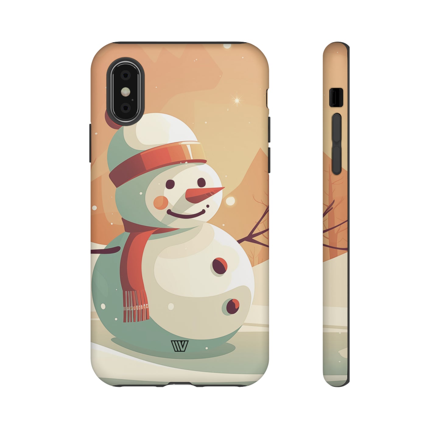 SUNSET SNOWMAN | Tough Phone Case - Trovvve