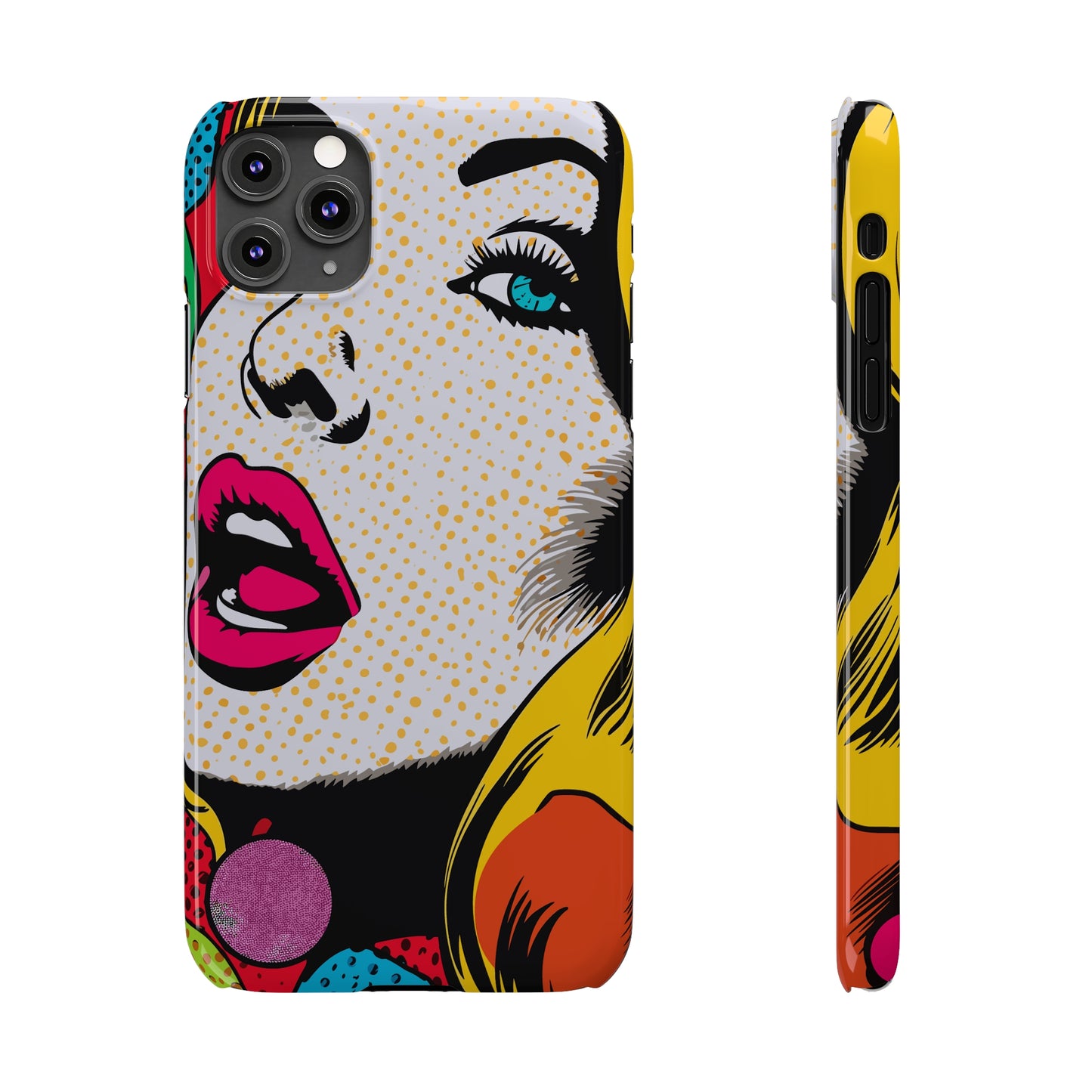 POP ART FACE | Slim iPhone Case - Trovvve
