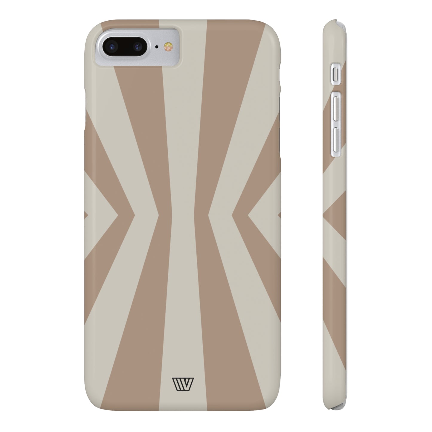 NEUTRAL INWARD LINES | Slim iPhone Case - Trovvve