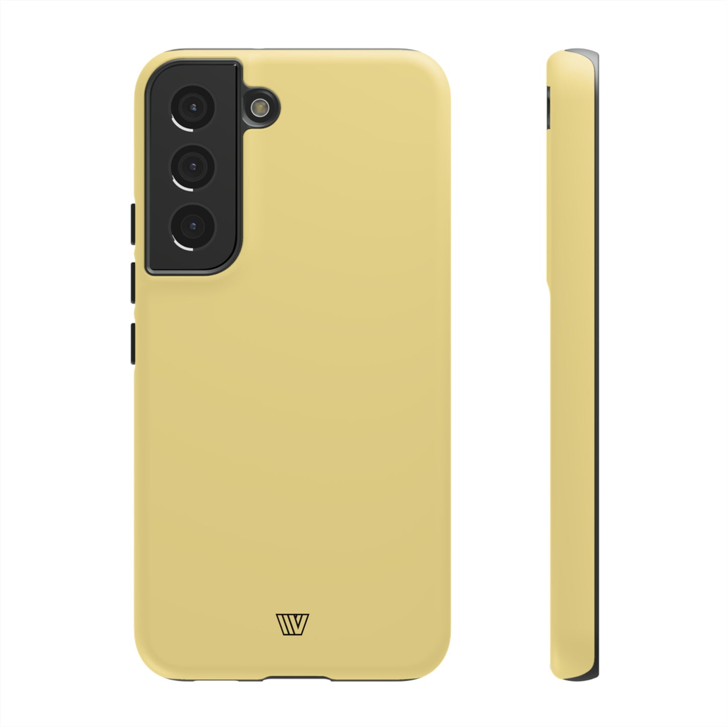 MUTED YELLOW SOLID | Tough Phone Case - Trovvve