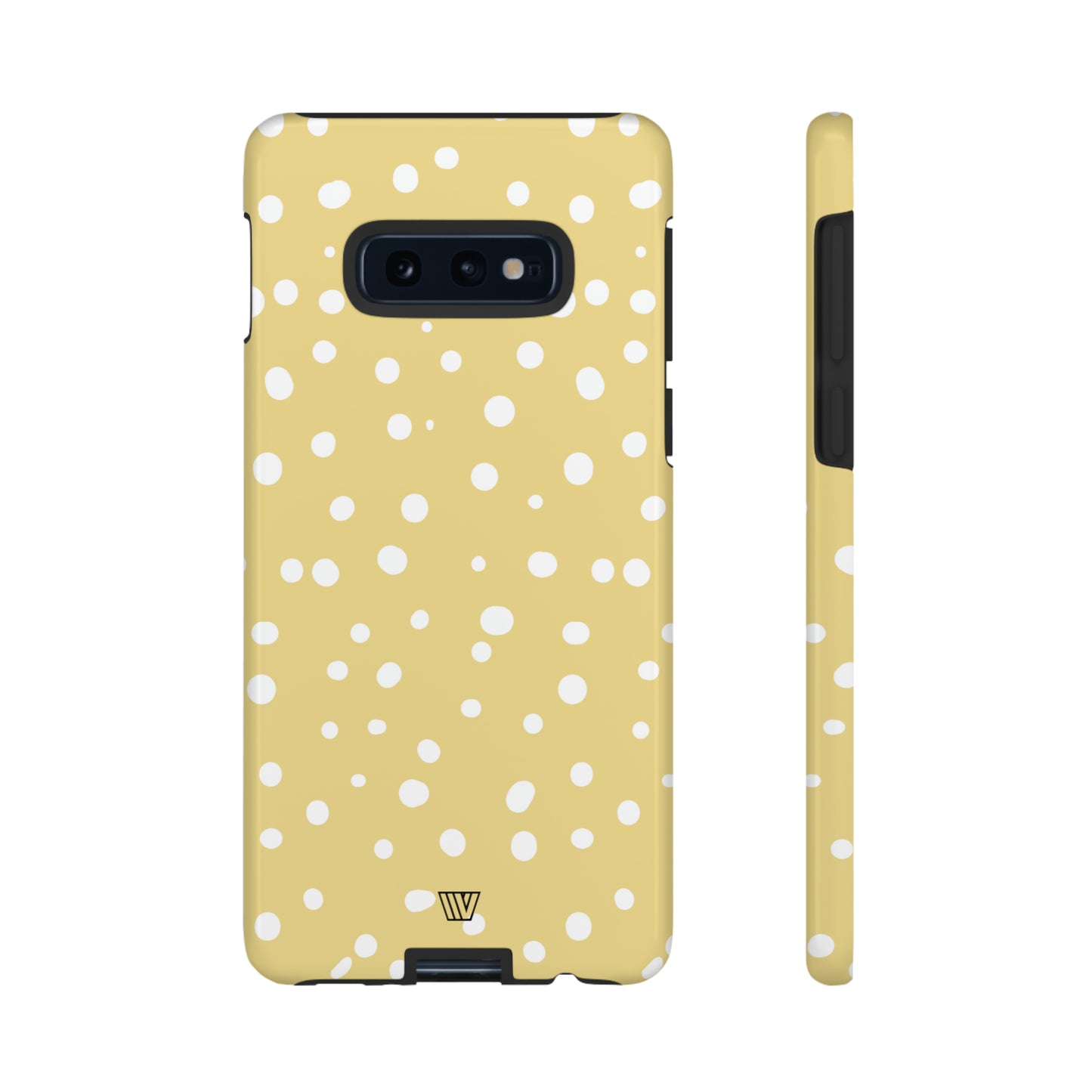 MUTED YELLOW DOTS | Tough Phone Case - Trovvve
