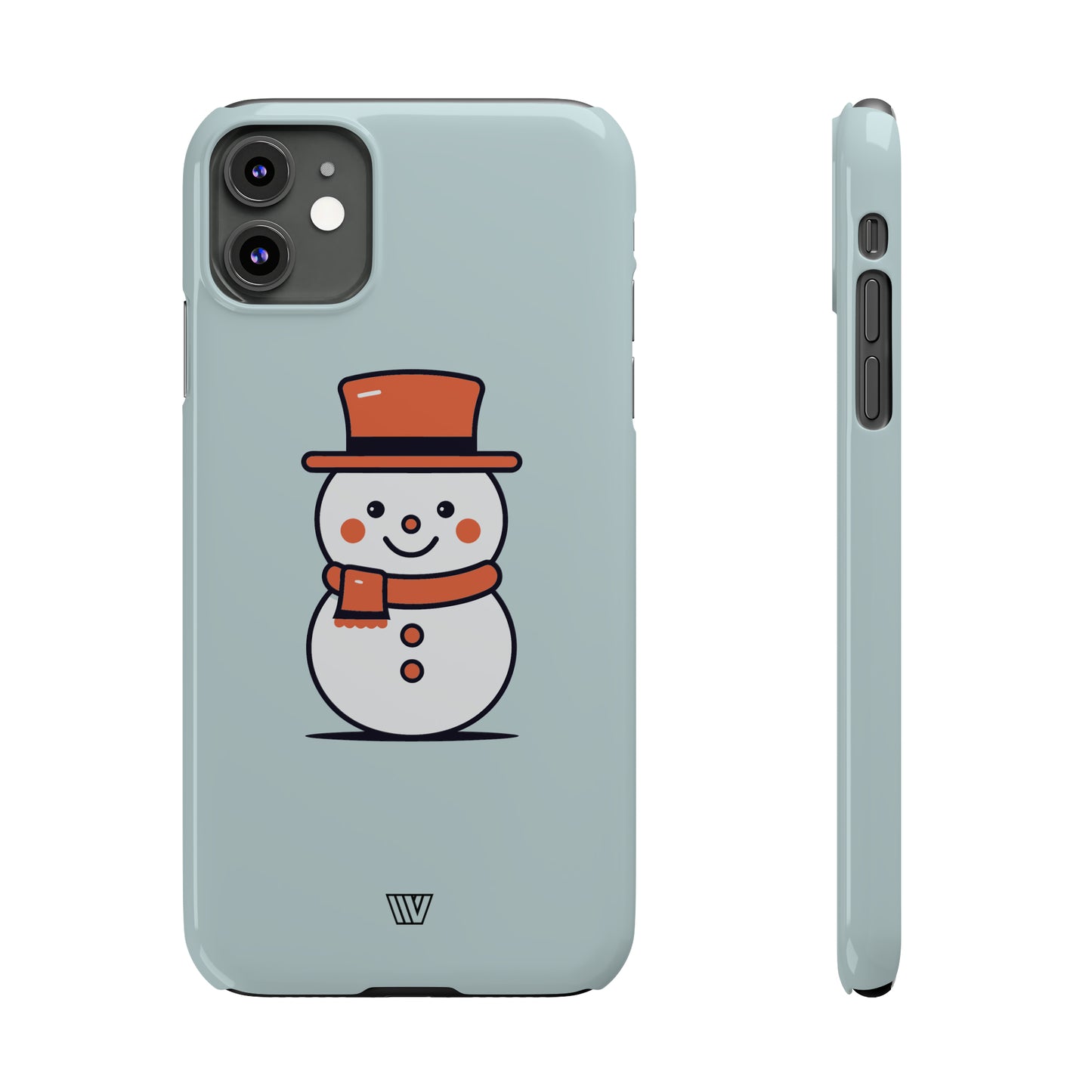 CUTE SNOWMAN | Slim iPhone Case