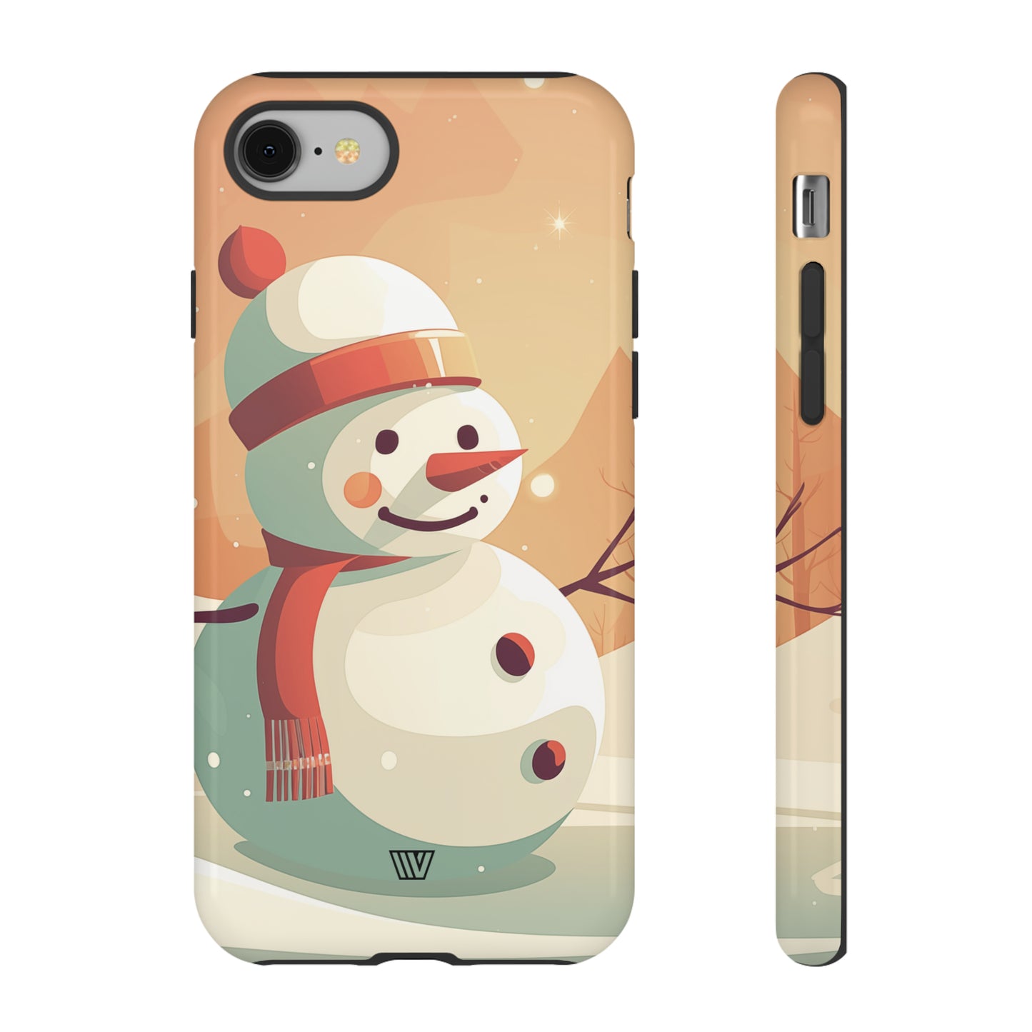 SUNSET SNOWMAN | Tough Phone Case - Trovvve
