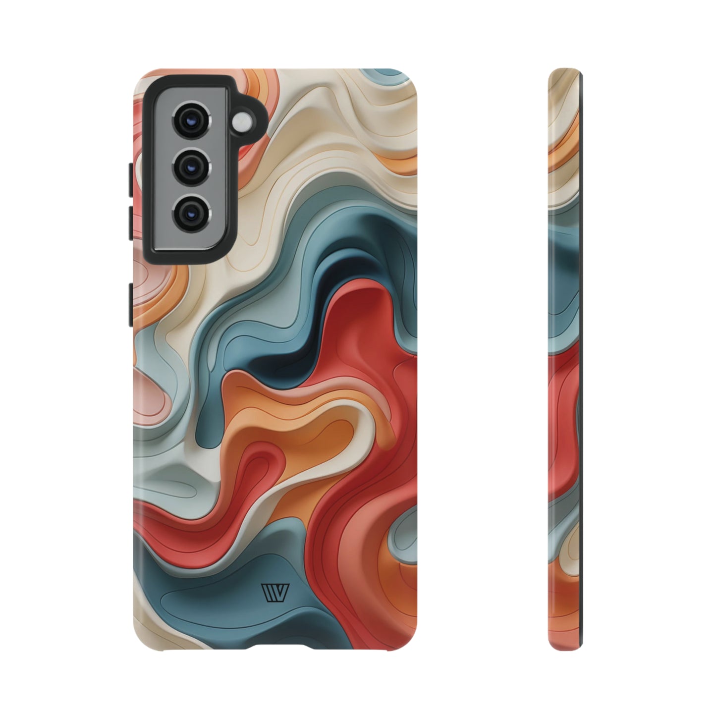 3D COLORFUL CLAY | Tough Phone Case - Trovvve