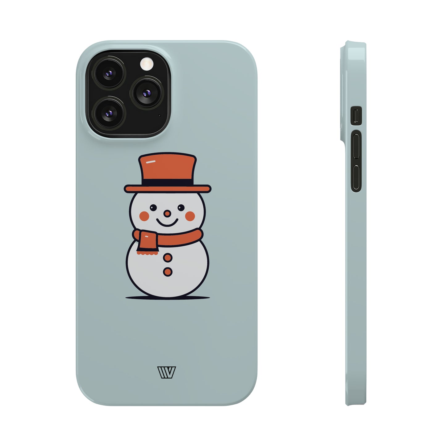 CUTE SNOWMAN | Slim iPhone Case
