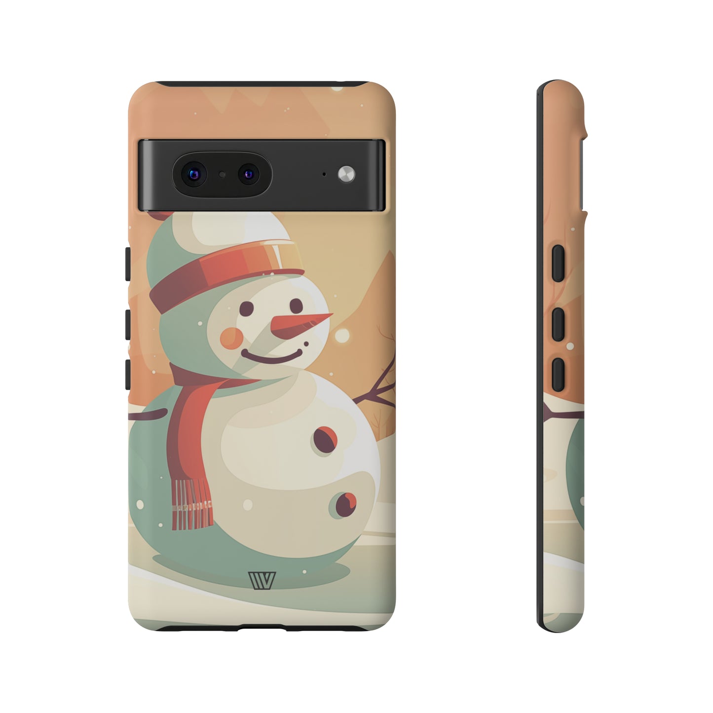 SUNSET SNOWMAN | Tough Phone Case - Trovvve