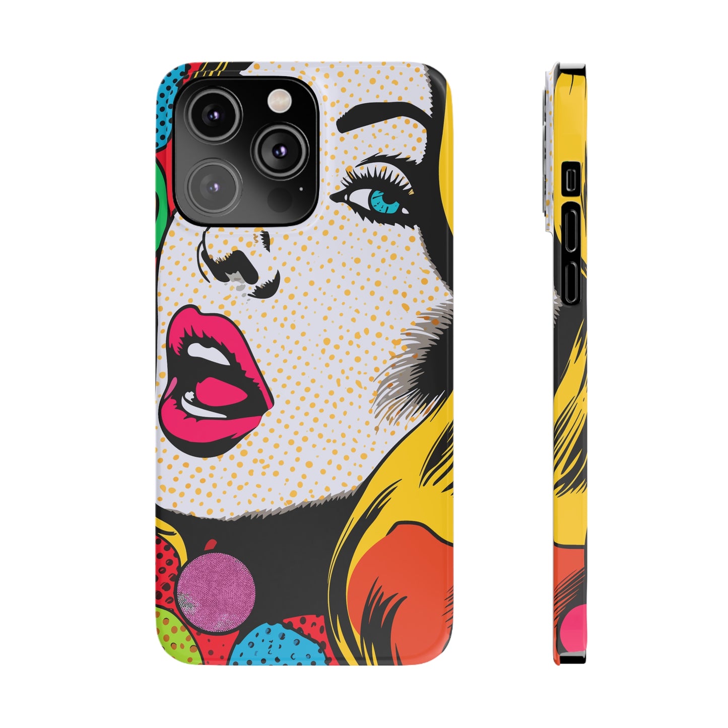 POP ART FACE | Slim iPhone Case - Trovvve