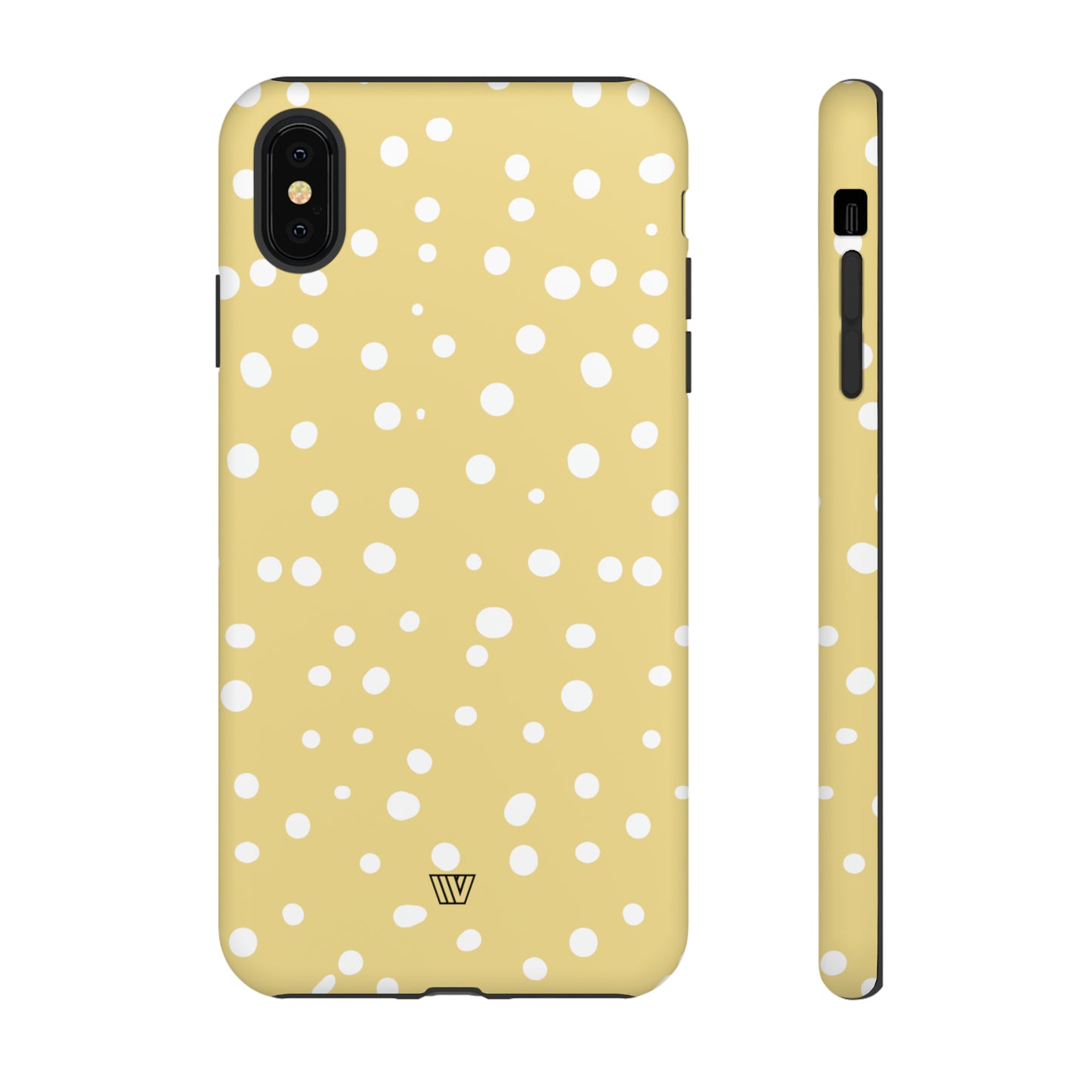 MUTED YELLOW DOTS | Tough Phone Case - Trovvve