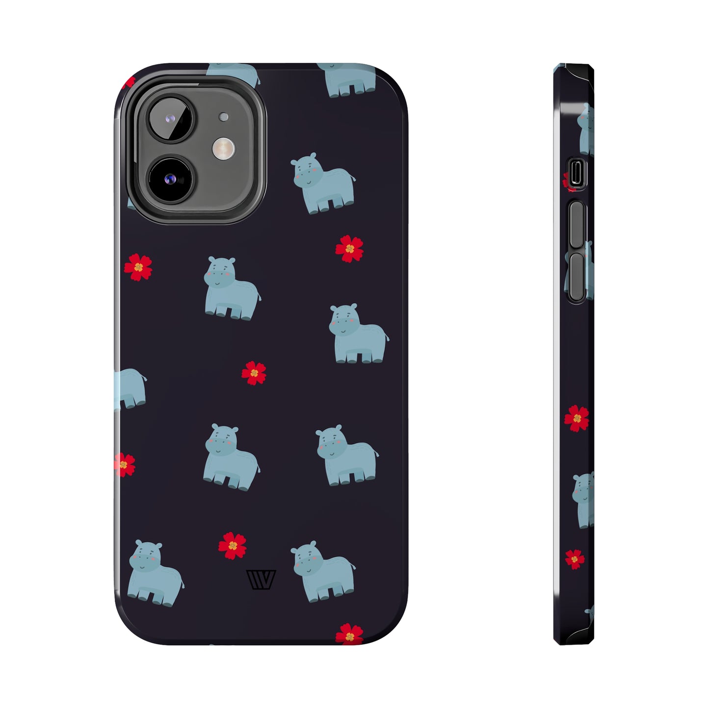 HIPPO PATTERN | Tough iPhone Case - Trovvve