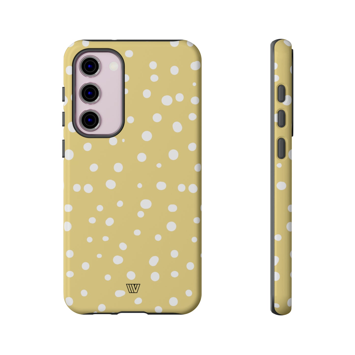 MUTED YELLOW DOTS | Tough Phone Case - Trovvve