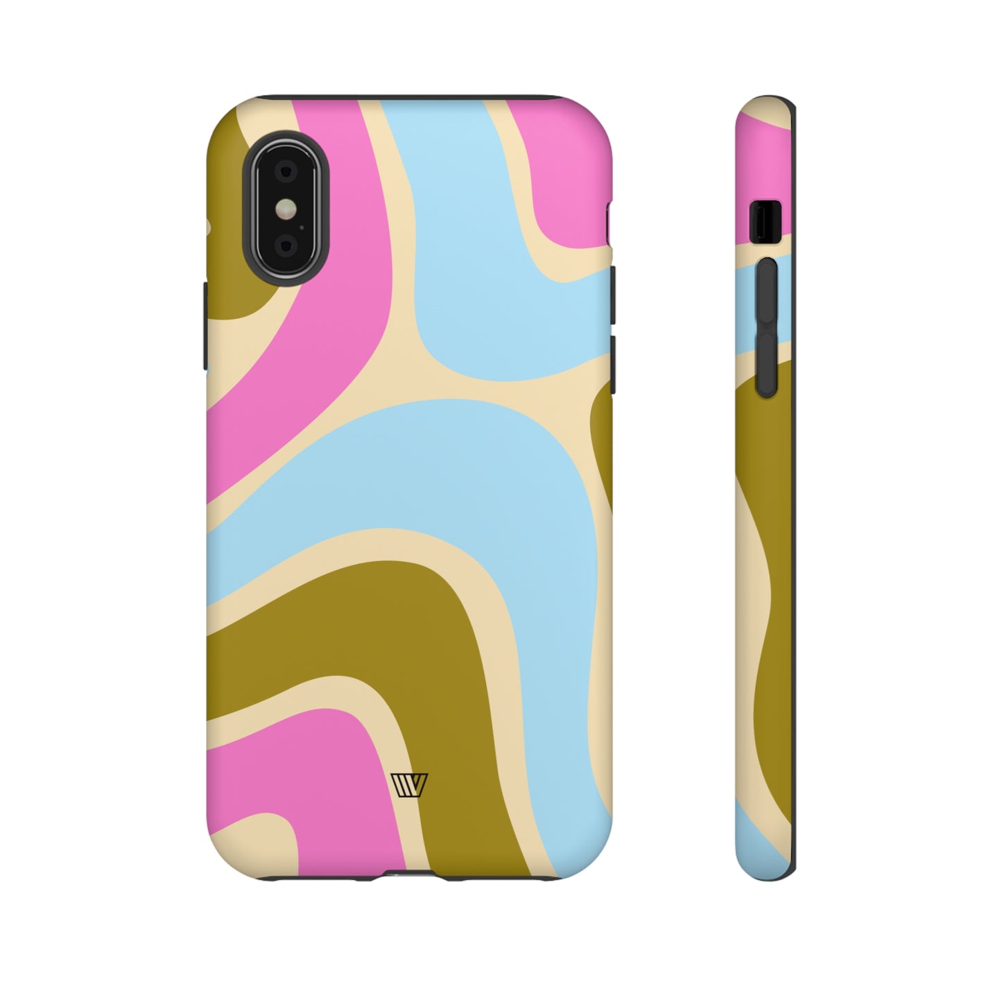 LARGE GROOVY WAVES | Tough Phone Case - Trovvve