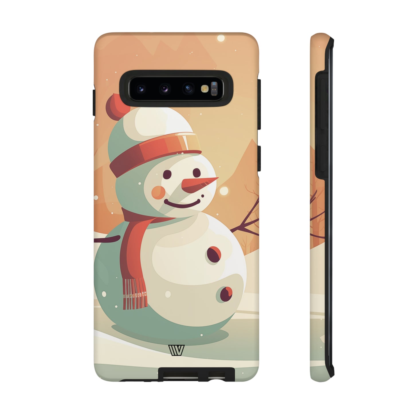 SUNSET SNOWMAN | Tough Phone Case - Trovvve