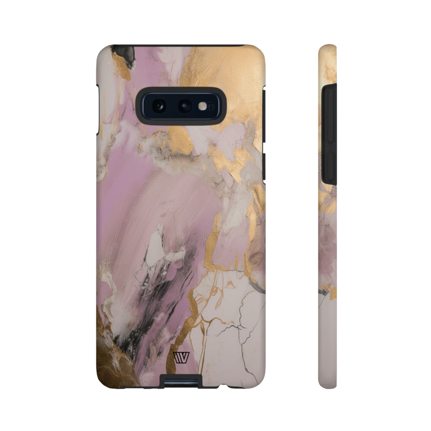 GOLD PINK ABSTRACT PAINTING | Tough Phone Case - Trovvve