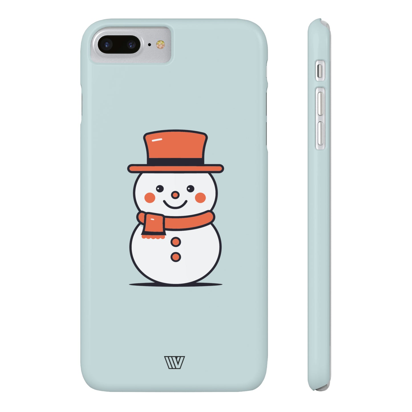 CUTE SNOWMAN | Slim iPhone Case