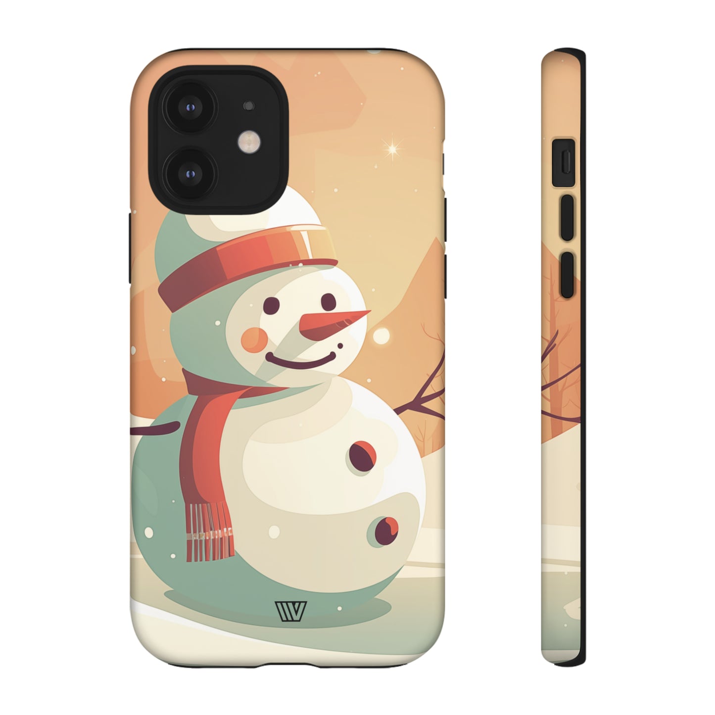 SUNSET SNOWMAN | Tough Phone Case - Trovvve