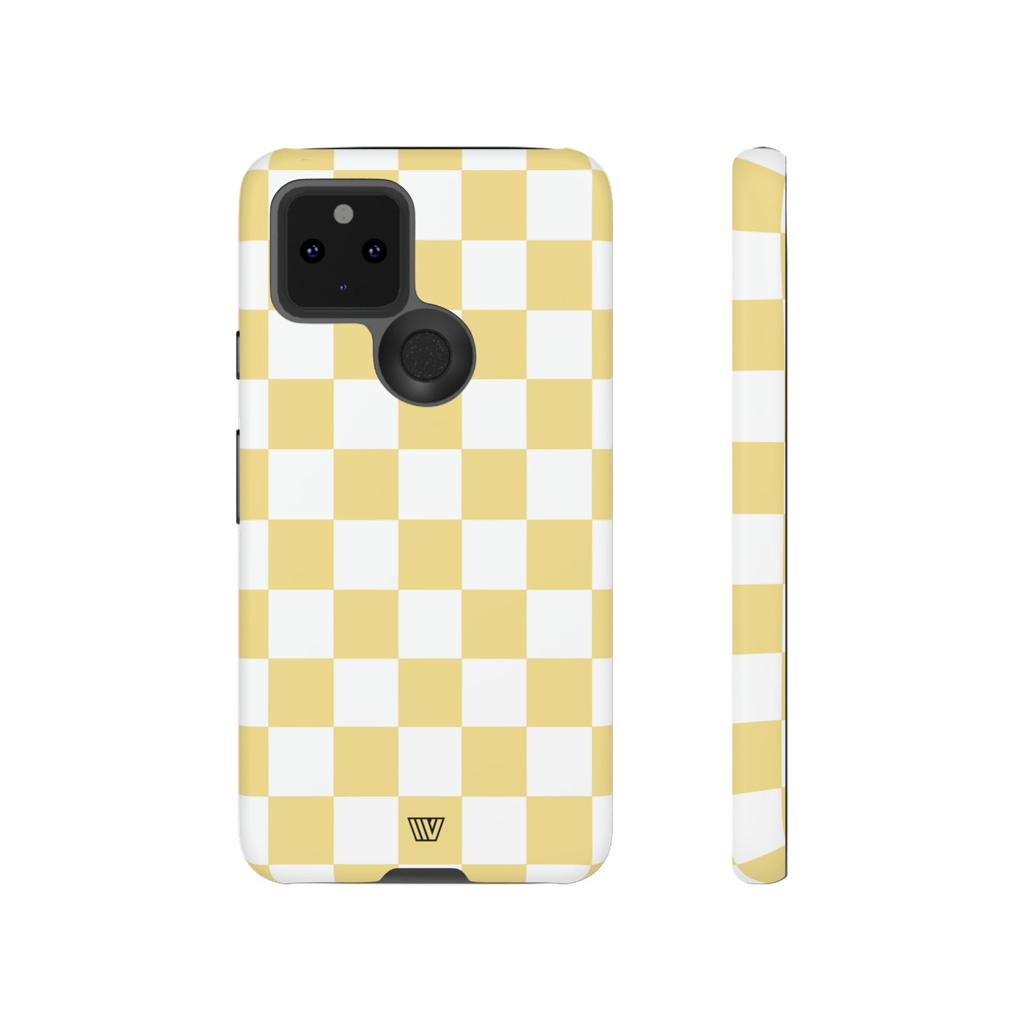 BANANA YELLOW CHECKERBOARD | Tough Phone Case - Trovvve