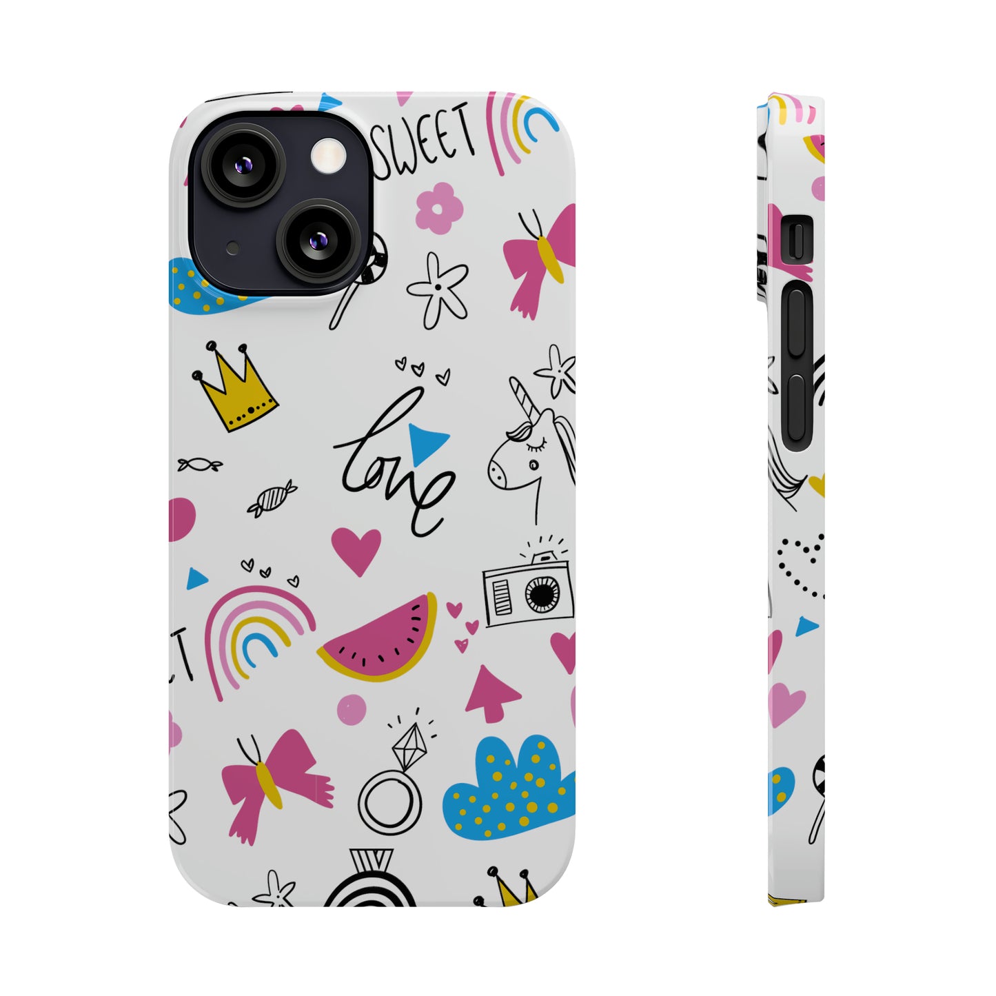 SWEET LOVE | Slim iPhone Case - Trovvve