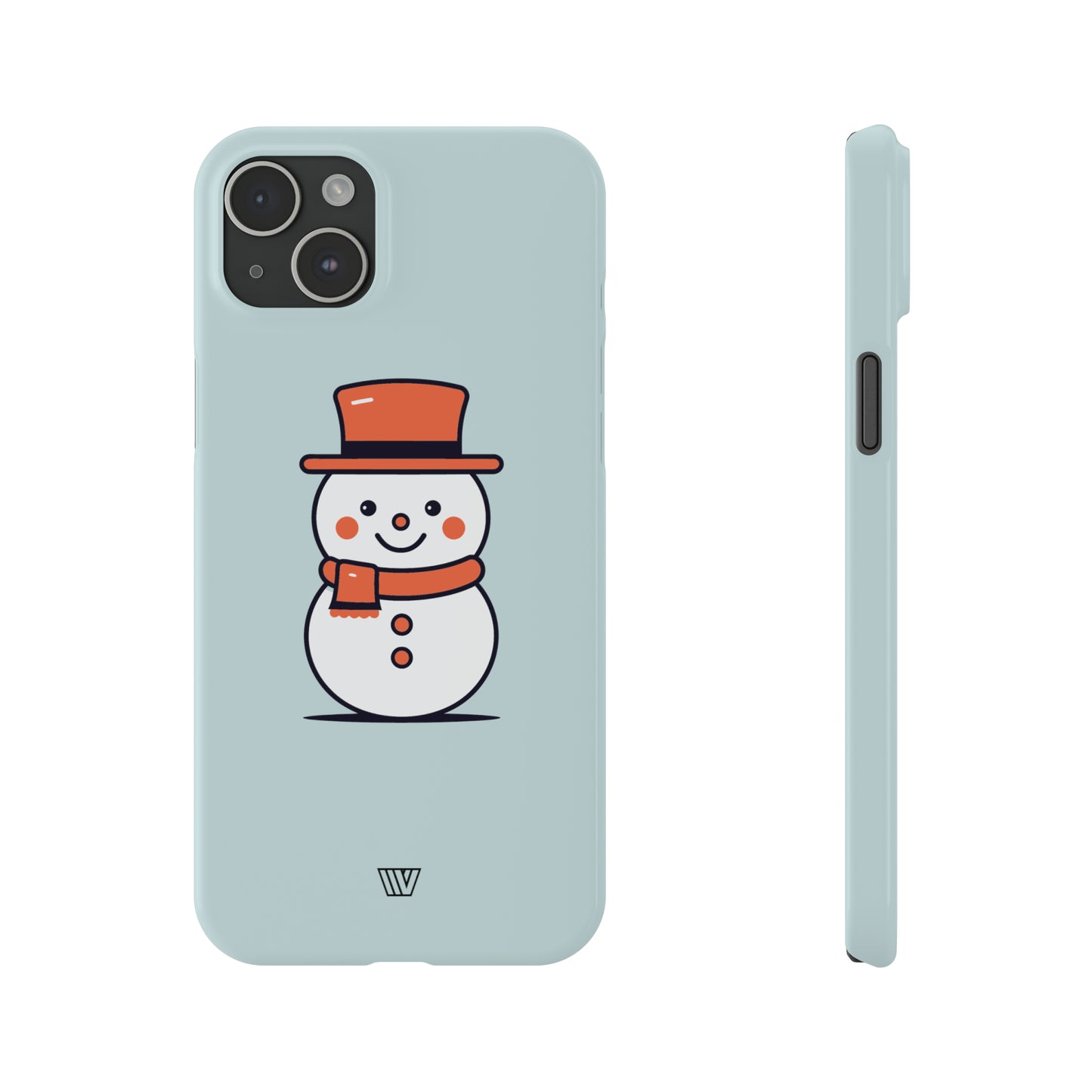 CUTE SNOWMAN | Slim iPhone Case