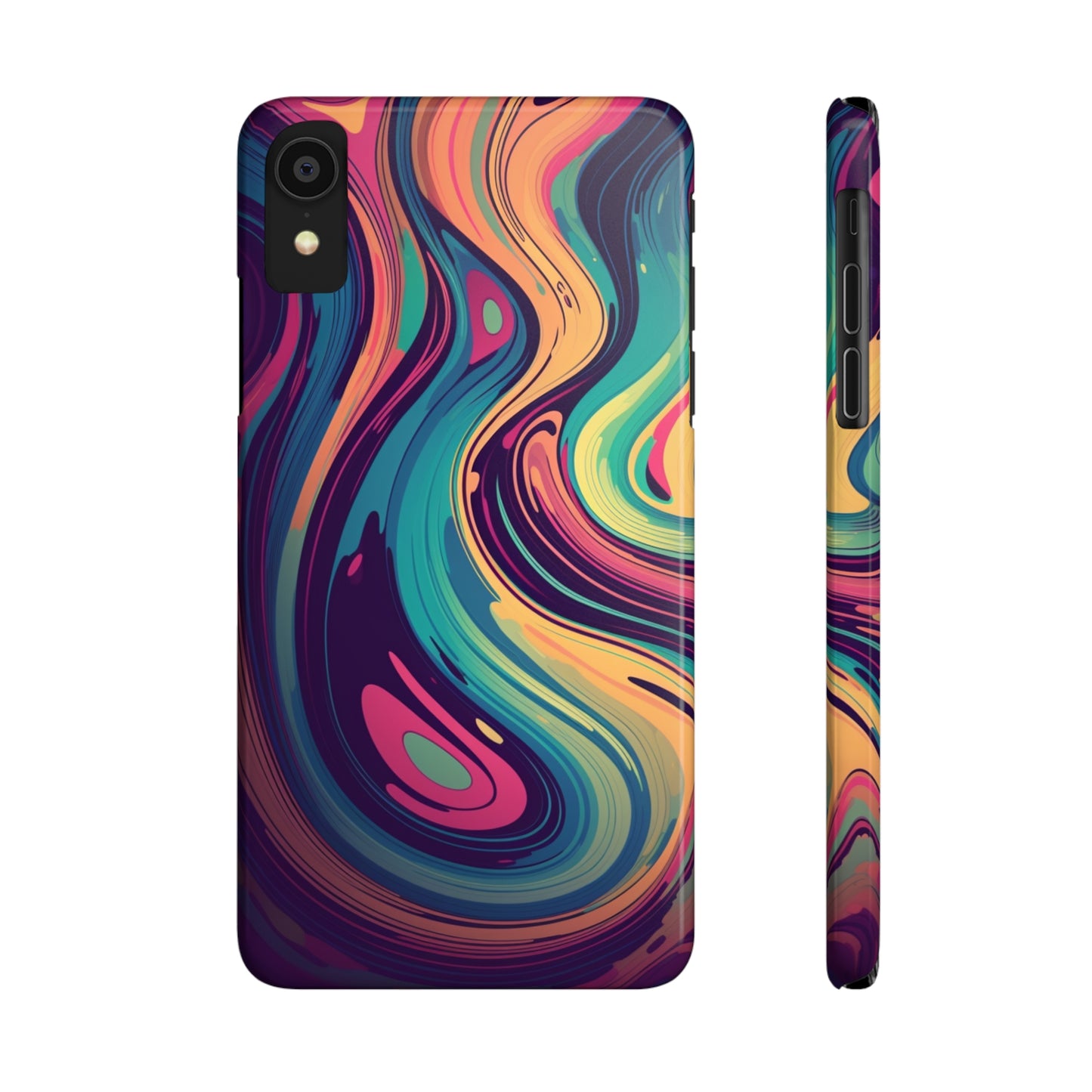 COSMIC LIQUID SWIRL | | Slim iPhone Case - Trovvve