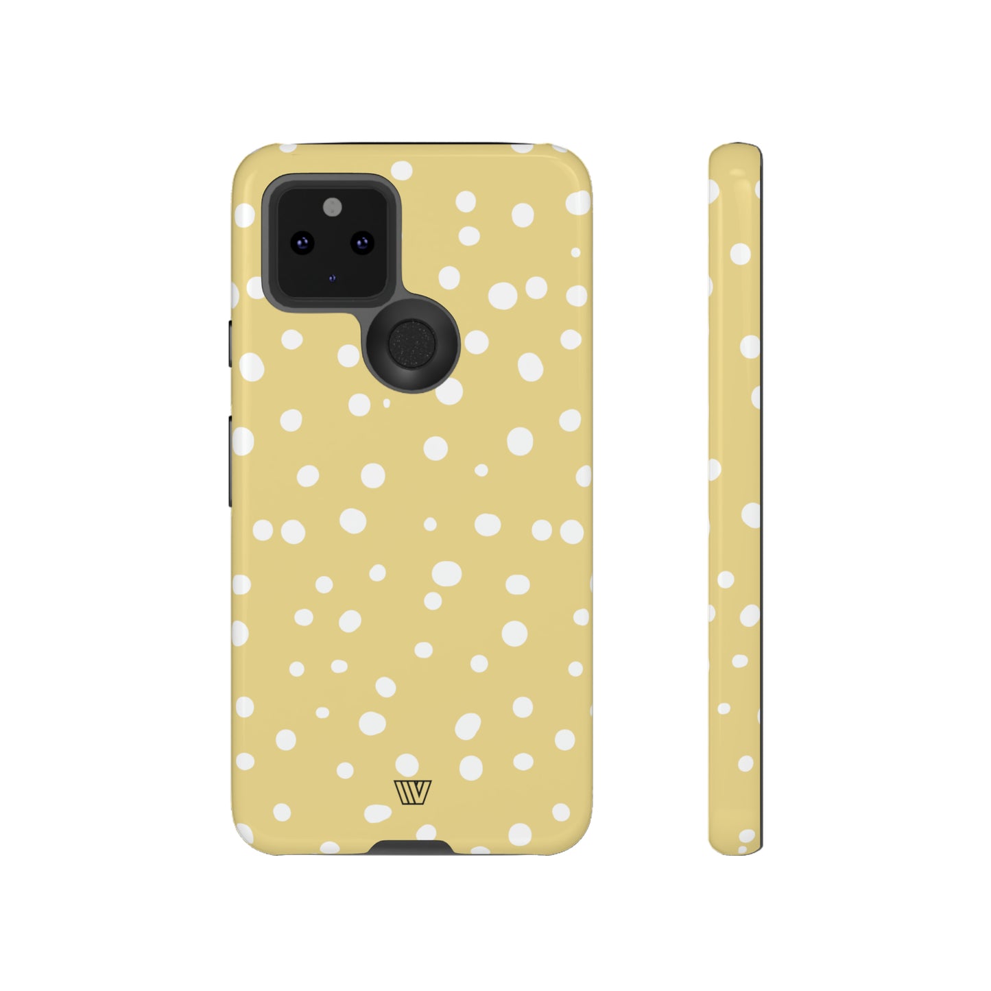 MUTED YELLOW DOTS | Tough Phone Case - Trovvve