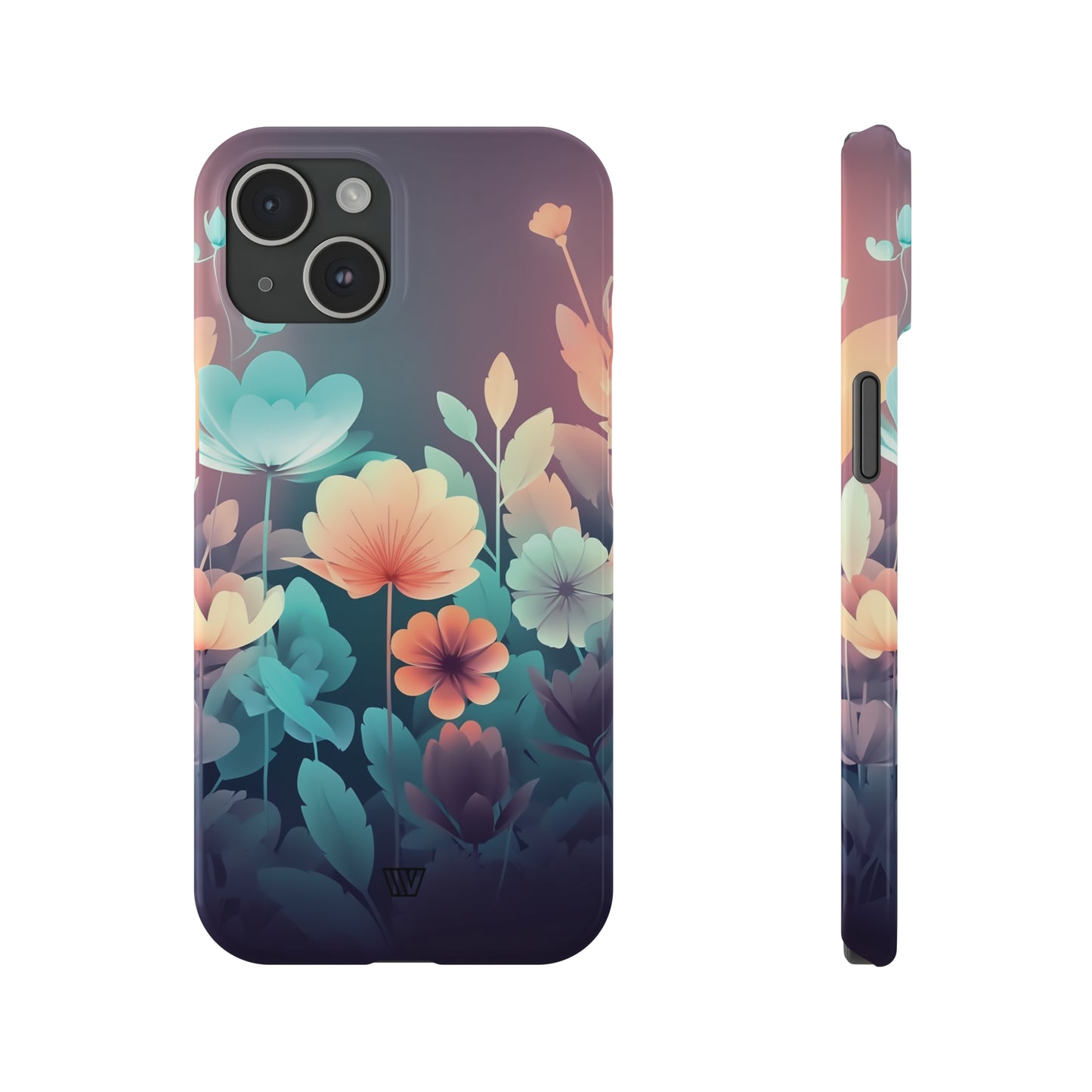 MIDNIGHT FLOWERS | Slim iPhone Case - Trovvve