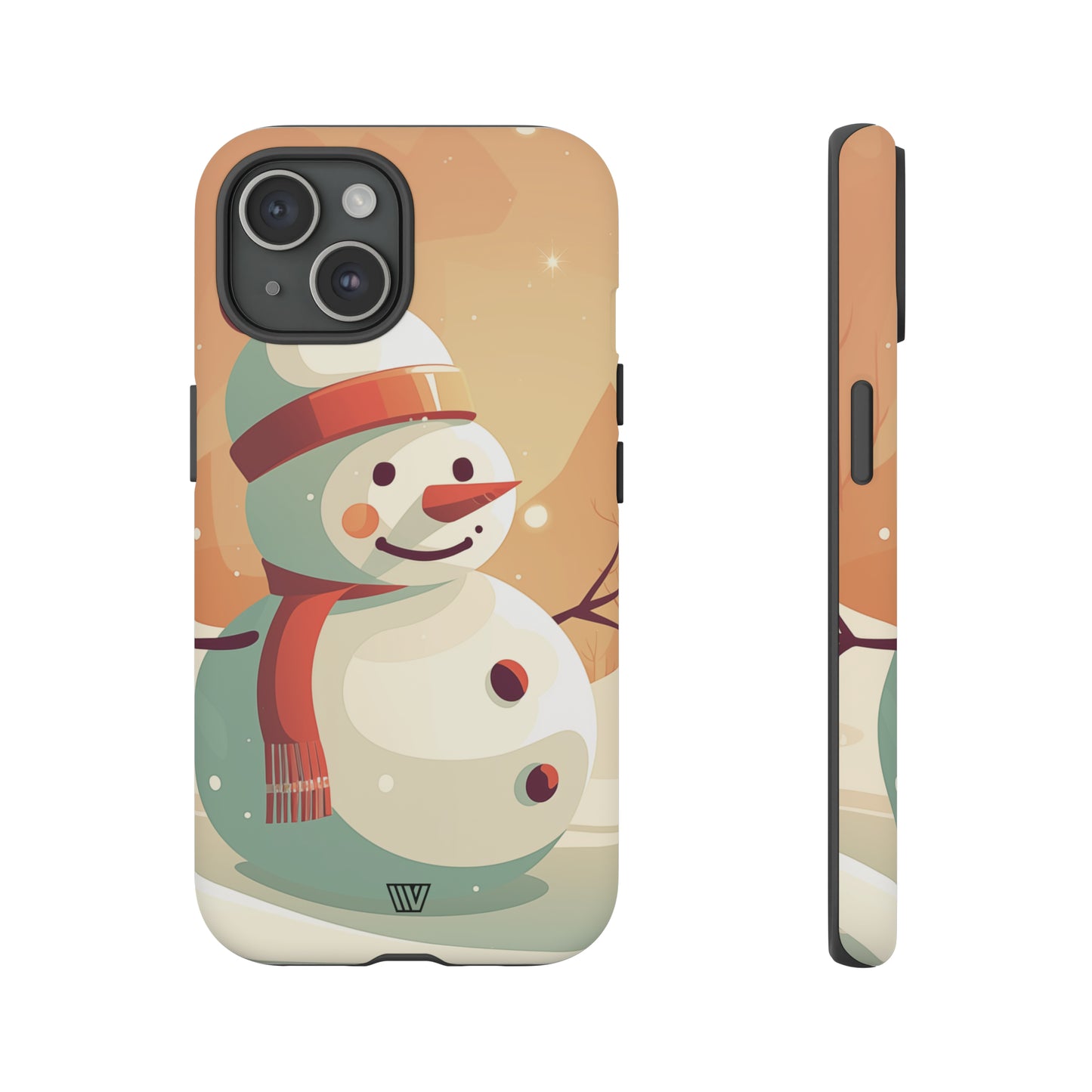 SUNSET SNOWMAN | Tough Phone Case - Trovvve