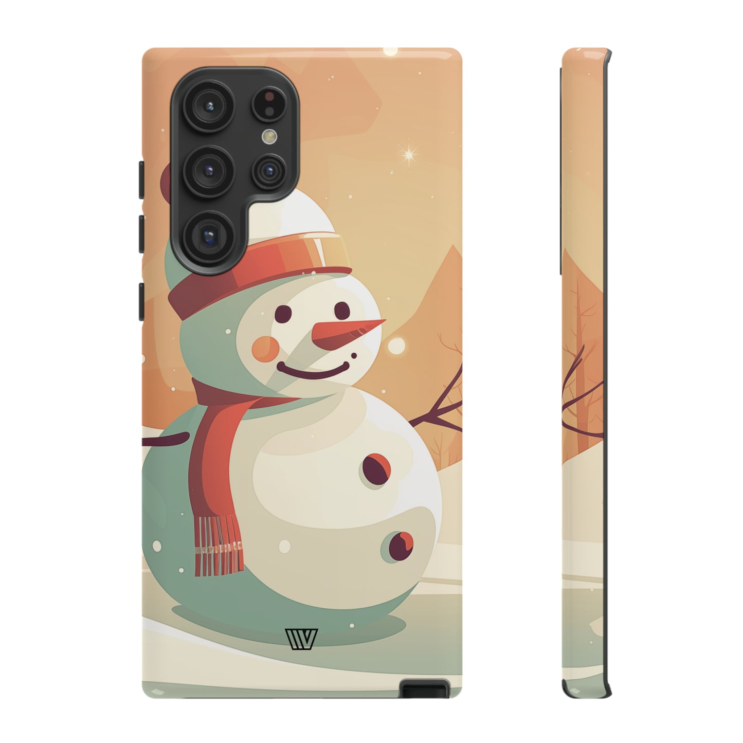 SUNSET SNOWMAN | Tough Phone Case - Trovvve