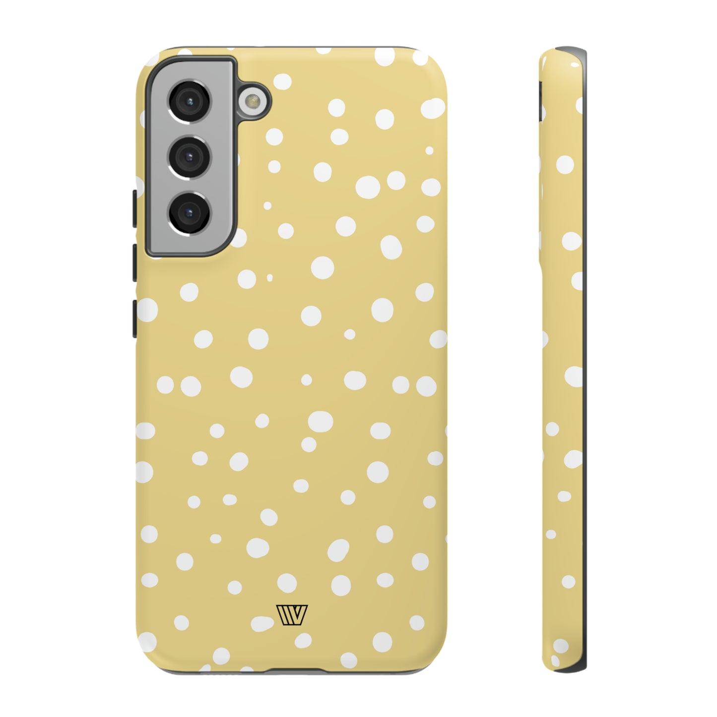 MUTED YELLOW DOTS | Tough Phone Case - Trovvve