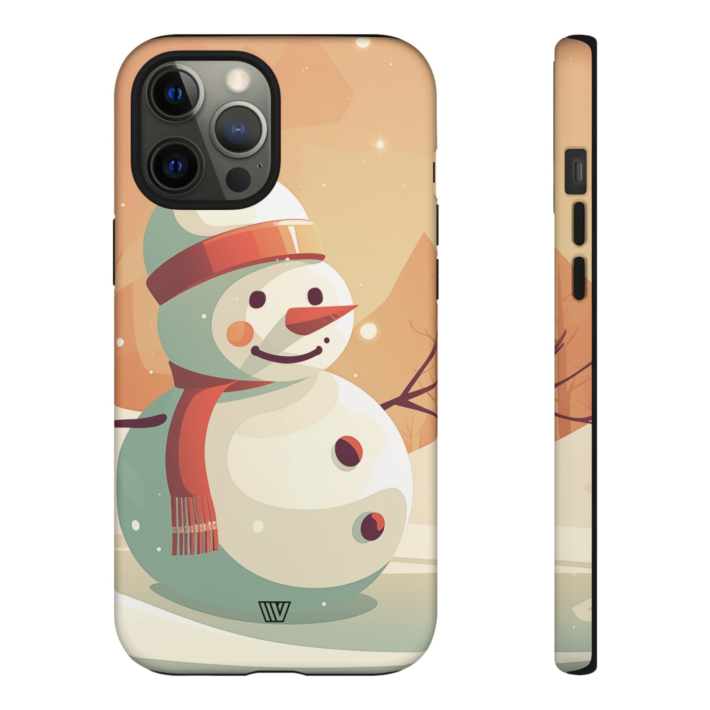 SUNSET SNOWMAN | Tough Phone Case - Trovvve