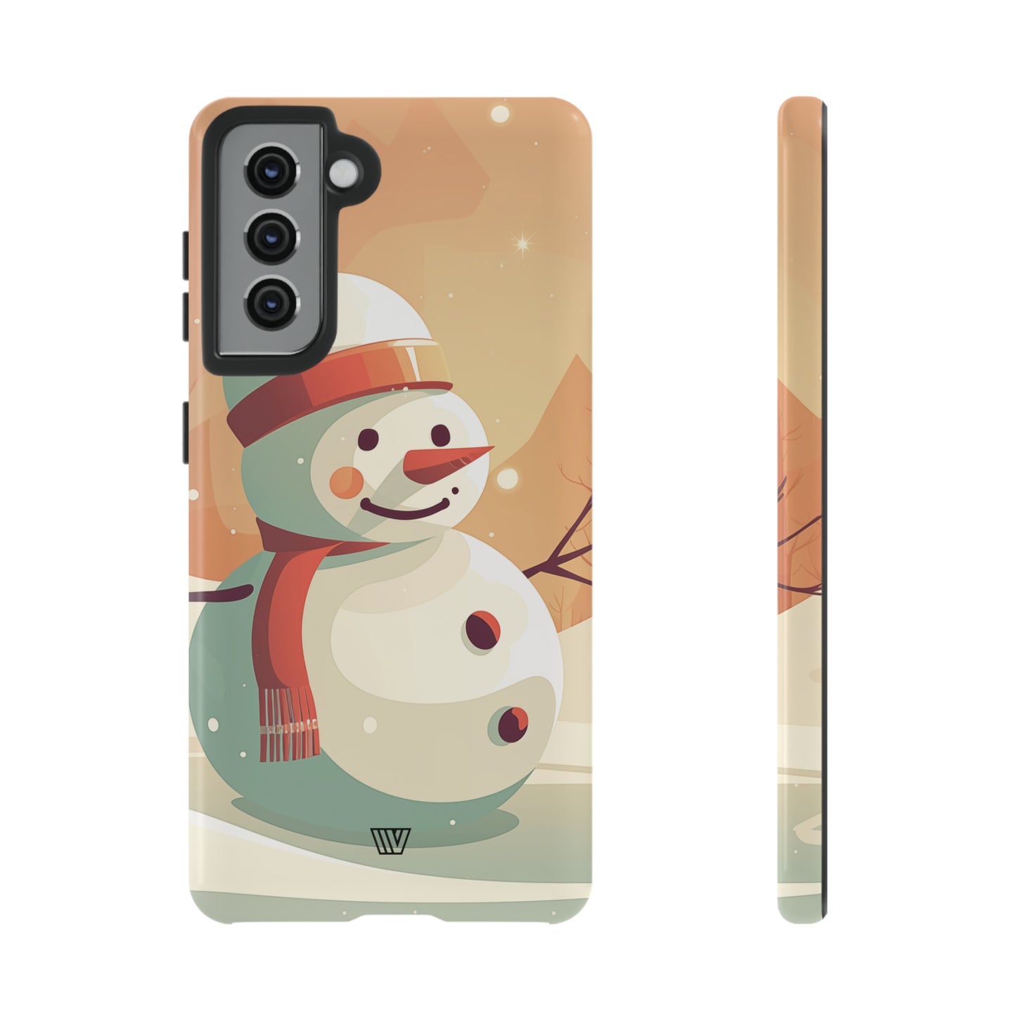 SUNSET SNOWMAN | Tough Phone Case - Trovvve