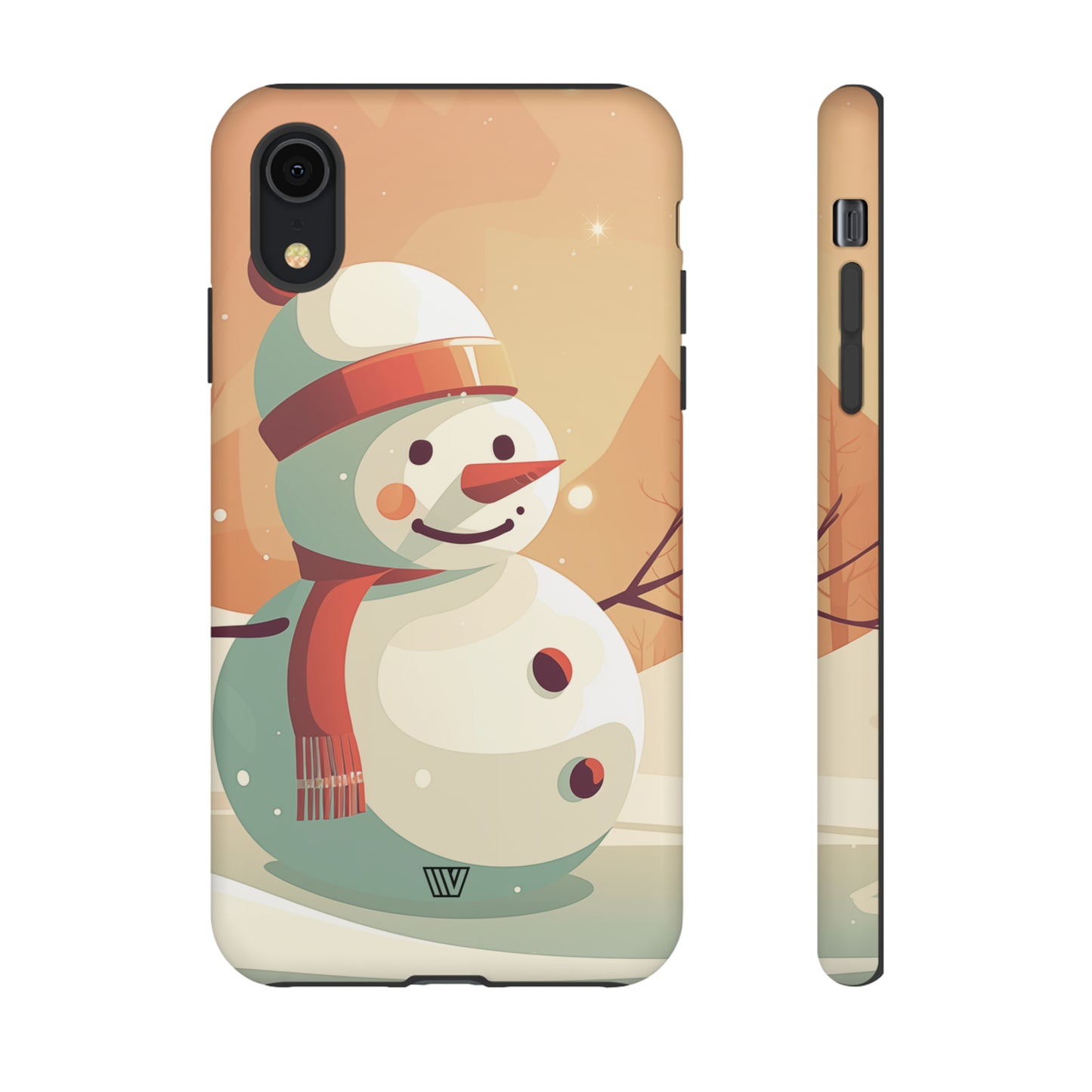 SUNSET SNOWMAN | Tough Phone Case - Trovvve