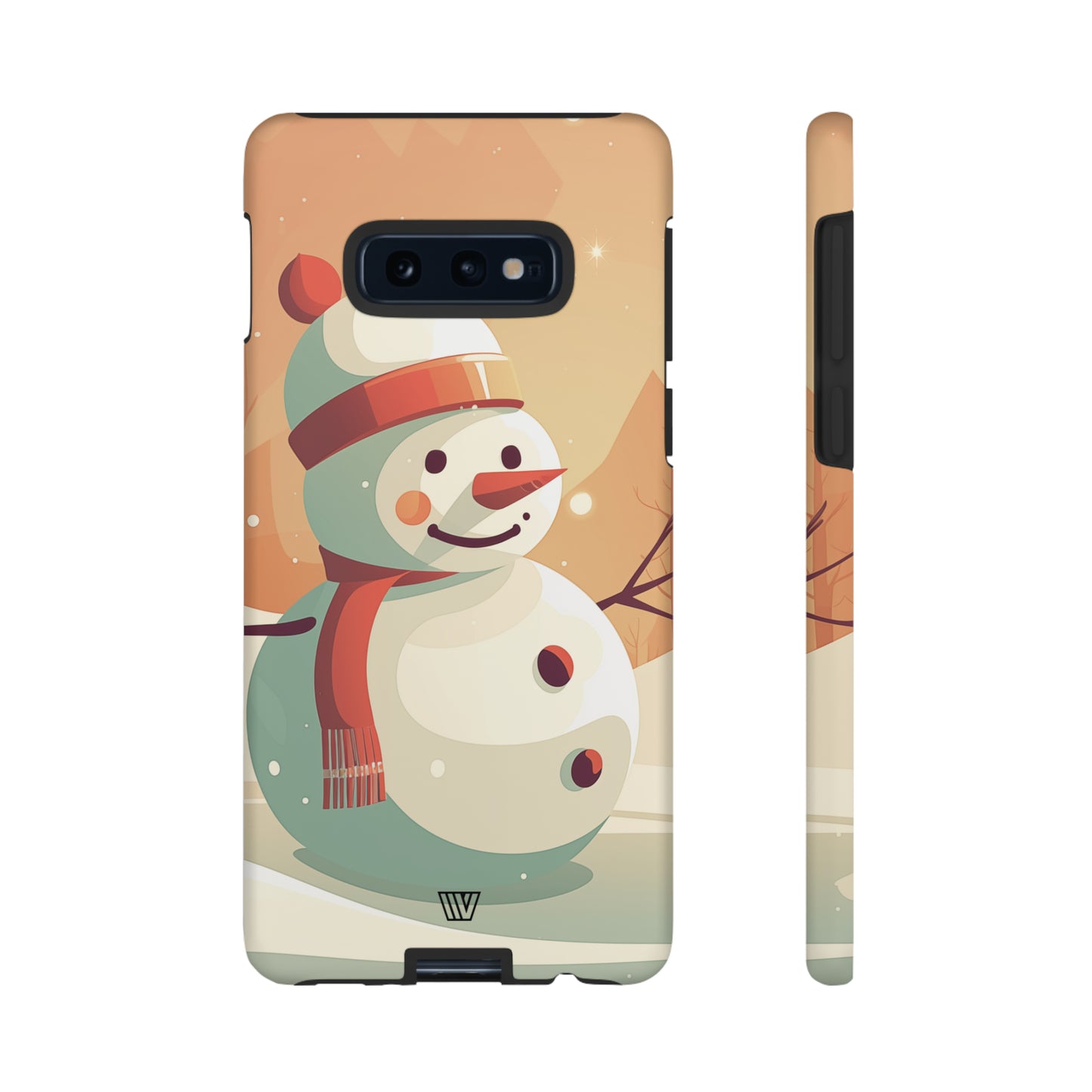 SUNSET SNOWMAN | Tough Phone Case - Trovvve
