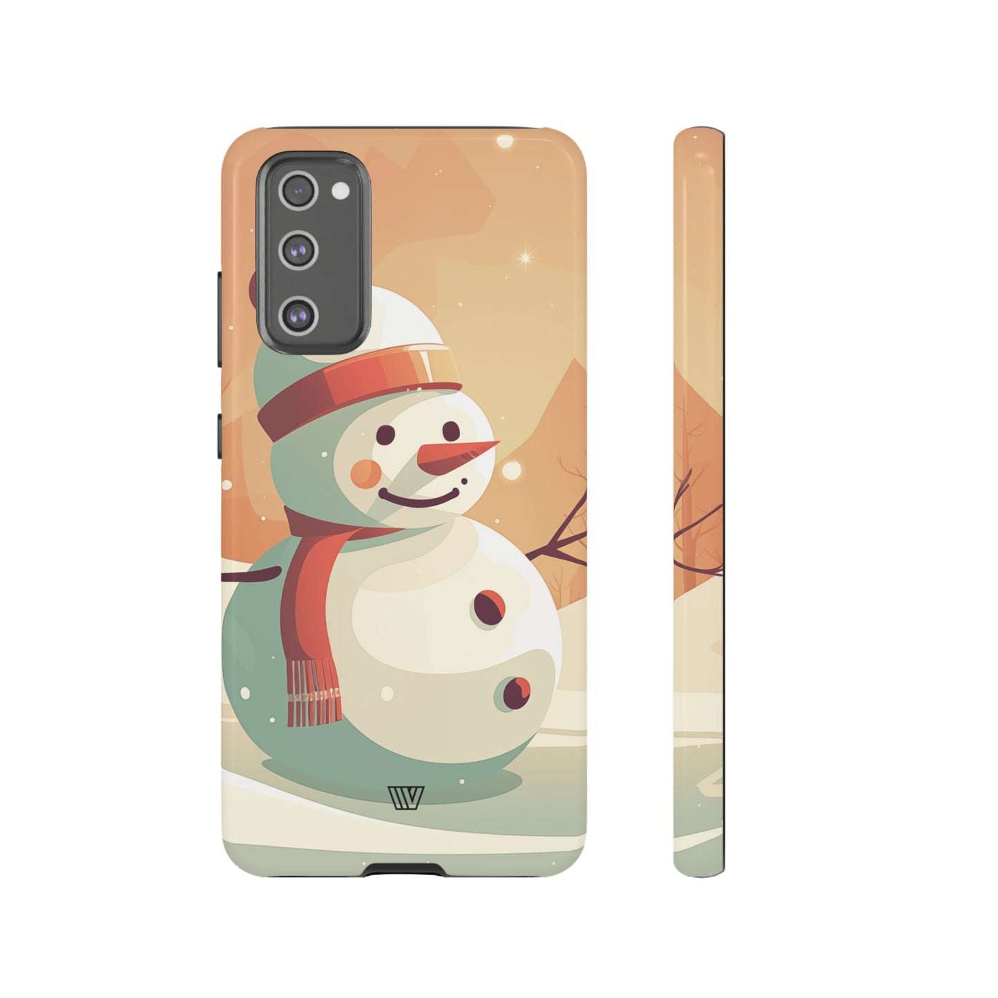 SUNSET SNOWMAN | Tough Phone Case - Trovvve
