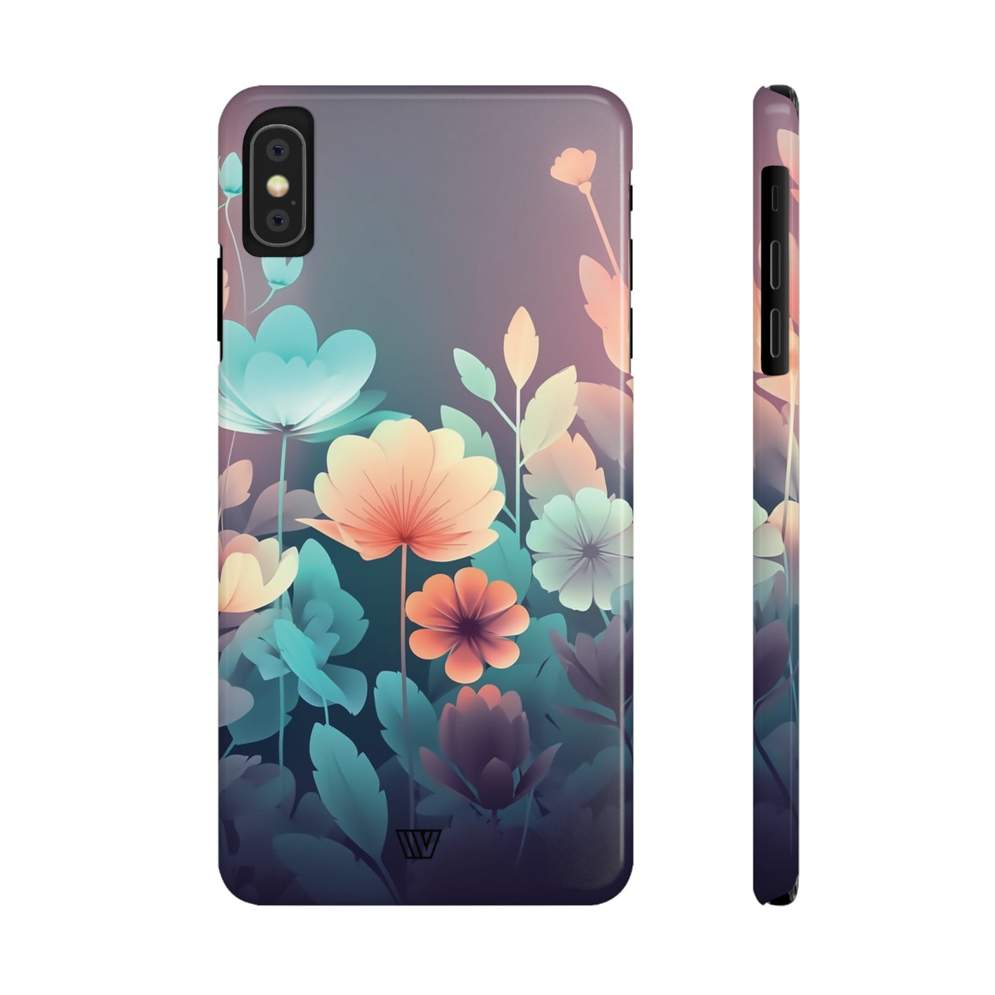 MIDNIGHT FLOWERS | Slim iPhone Case - Trovvve