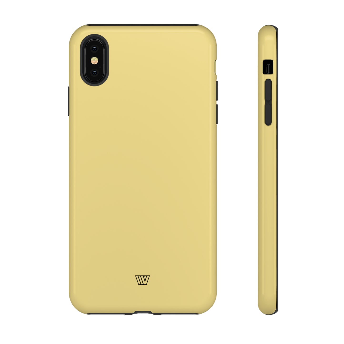 MUTED YELLOW SOLID | Tough Phone Case - Trovvve