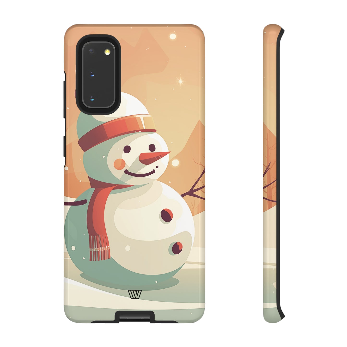 SUNSET SNOWMAN | Tough Phone Case - Trovvve