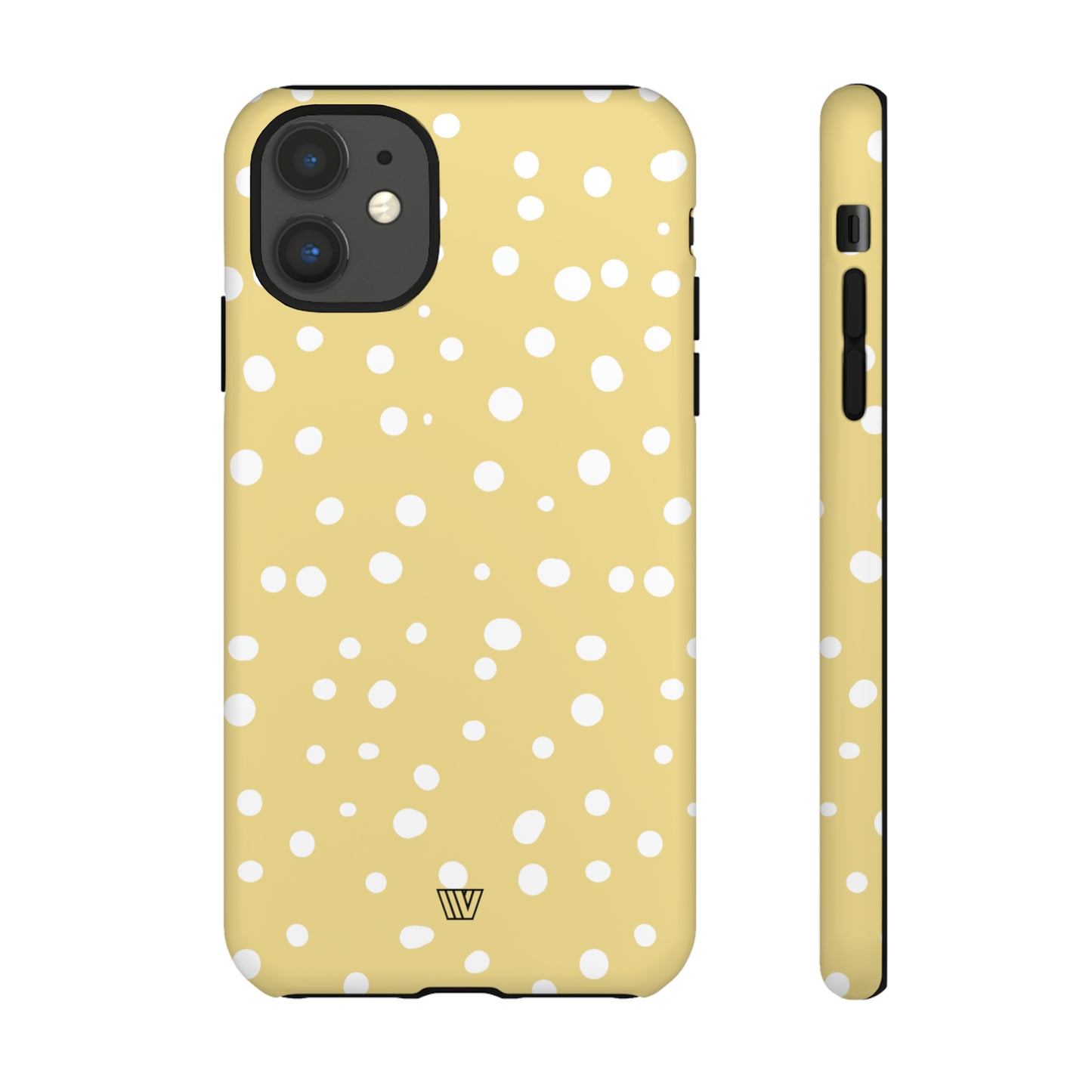 MUTED YELLOW DOTS | Tough Phone Case - Trovvve