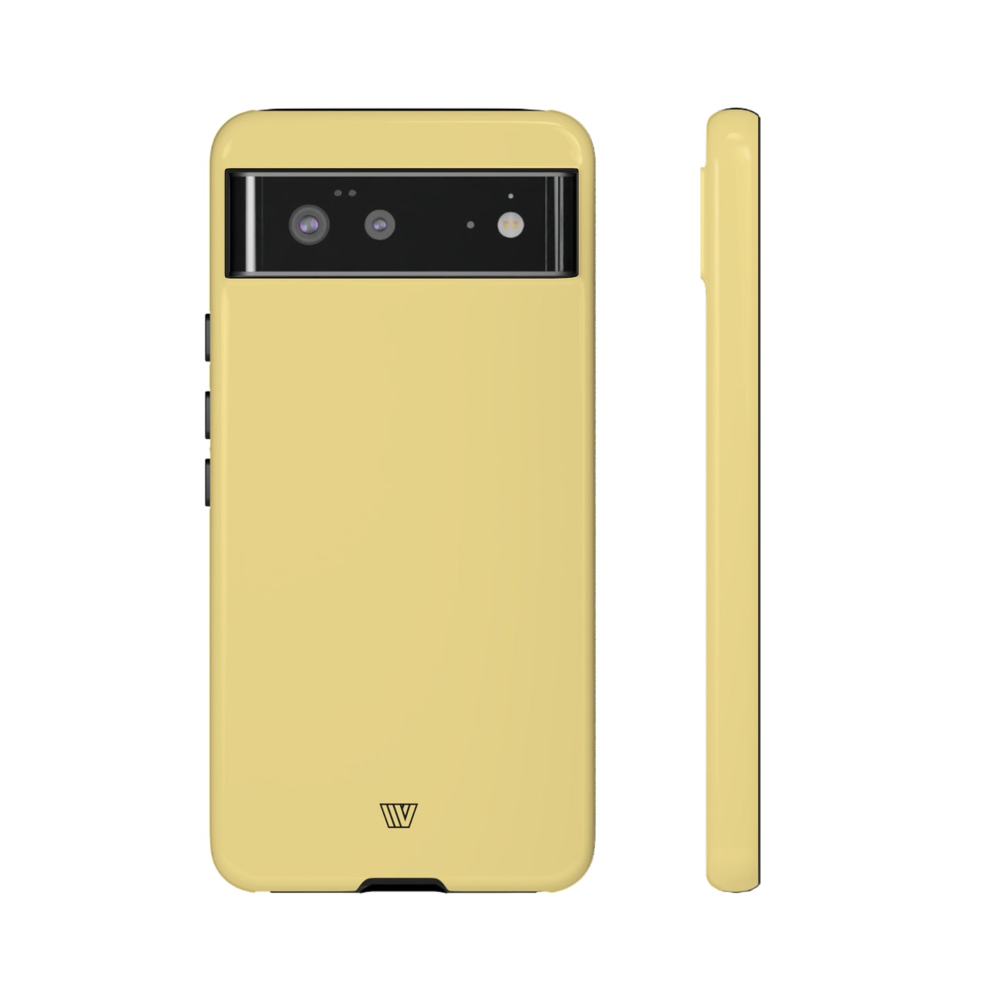 MUTED YELLOW SOLID | Tough Phone Case - Trovvve