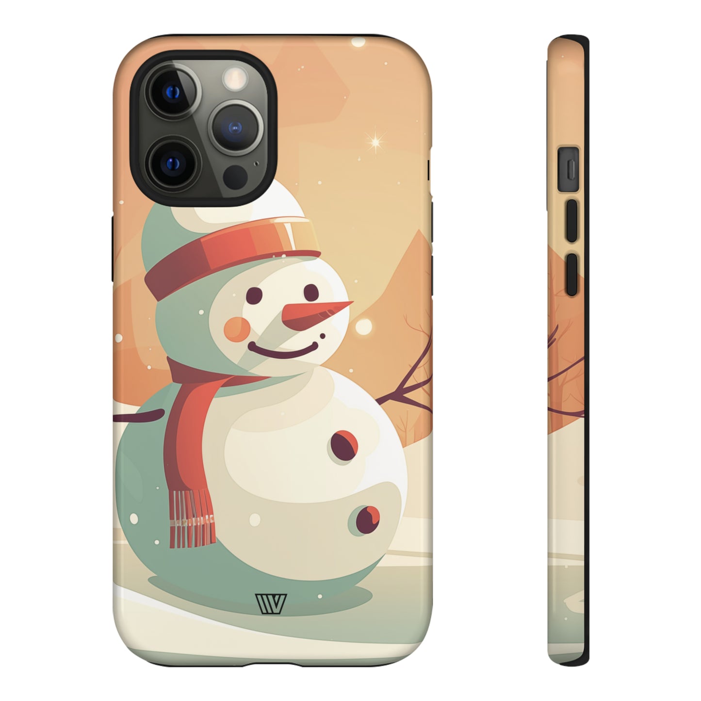 SUNSET SNOWMAN | Tough Phone Case - Trovvve