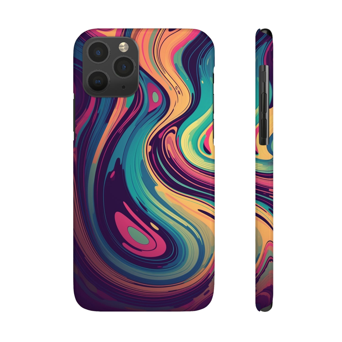 COSMIC LIQUID SWIRL | | Slim iPhone Case - Trovvve
