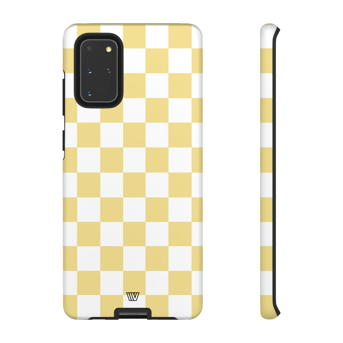 BANANA YELLOW CHECKERBOARD | Tough Phone Case - Trovvve