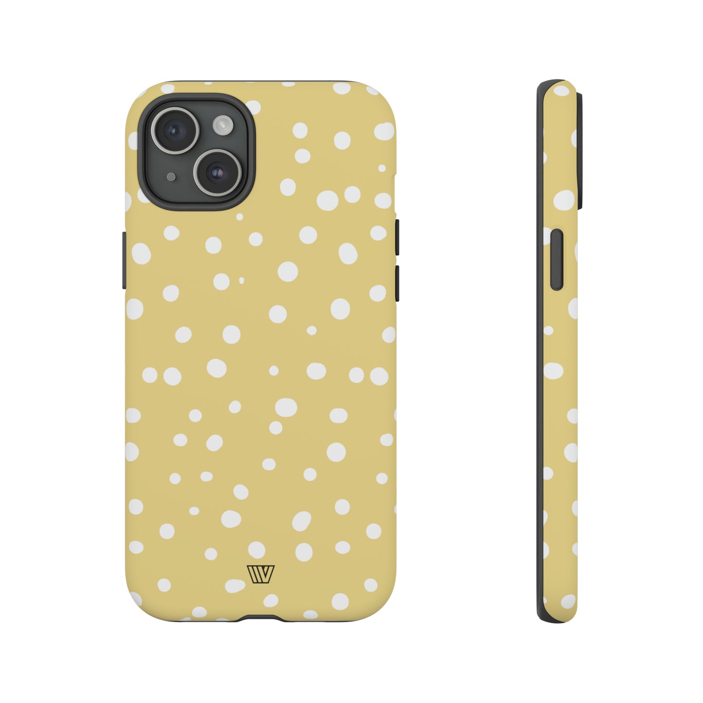 MUTED YELLOW DOTS | Tough Phone Case - Trovvve