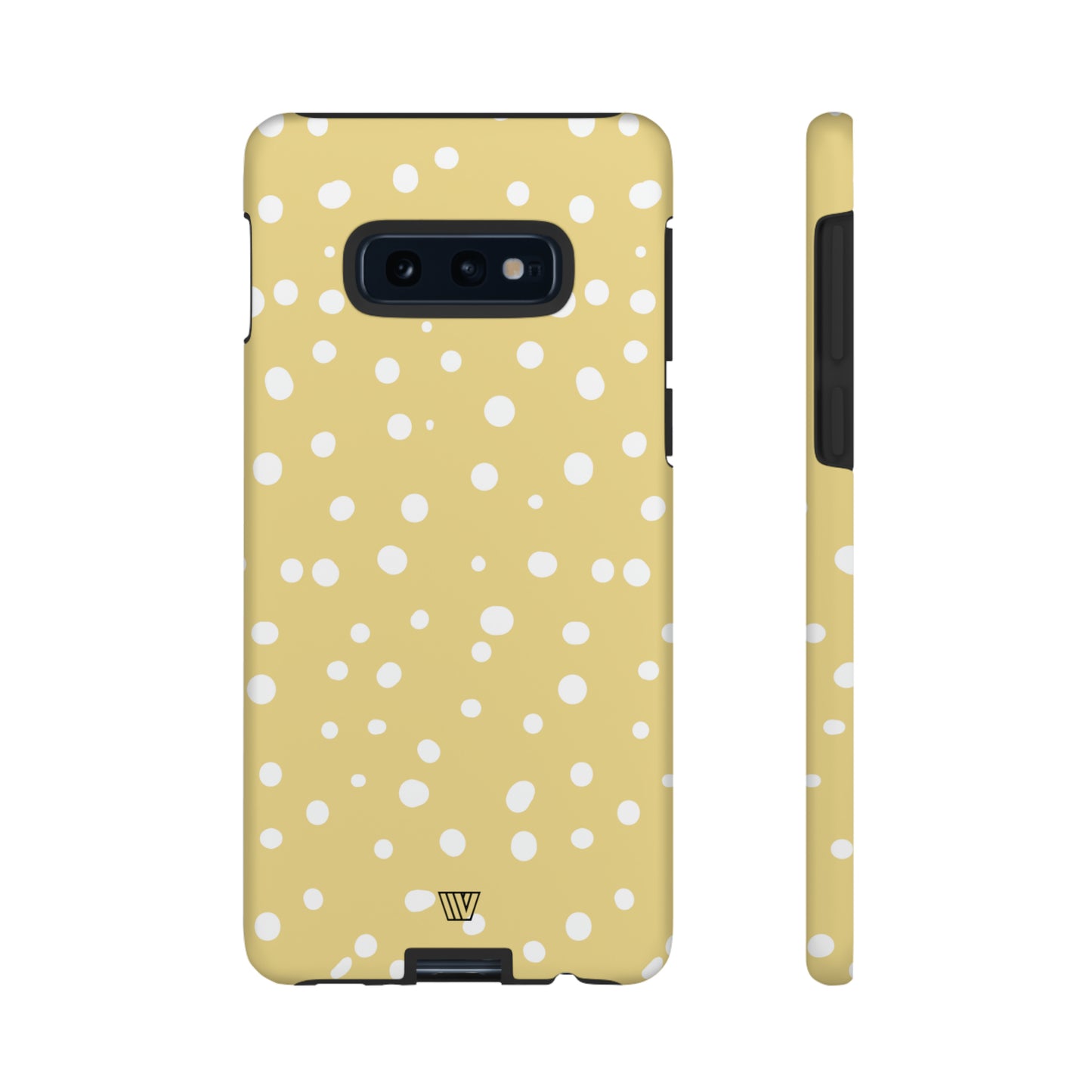 MUTED YELLOW DOTS | Tough Phone Case - Trovvve