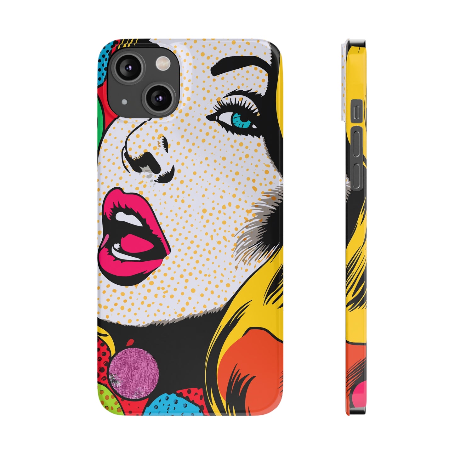 POP ART FACE | Slim iPhone Case - Trovvve