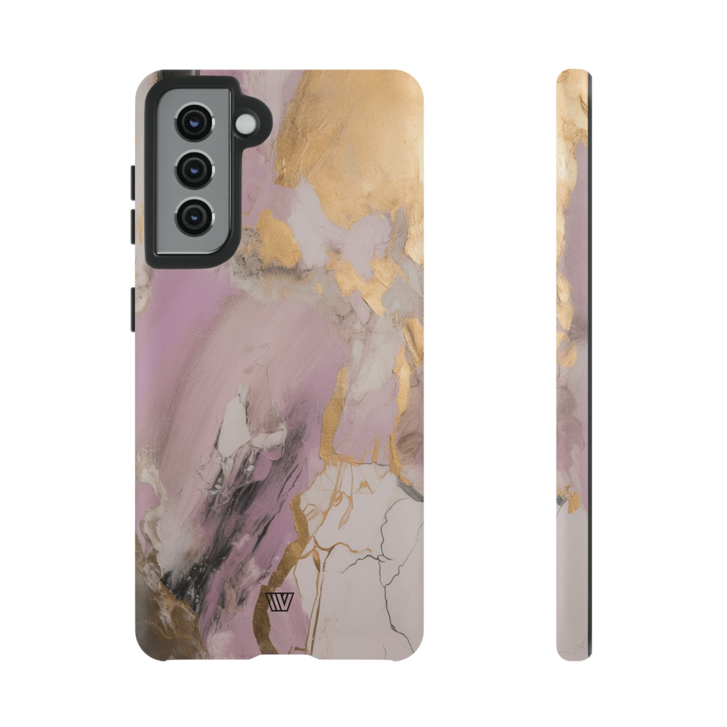 GOLD PINK ABSTRACT PAINTING | Tough Phone Case - Trovvve