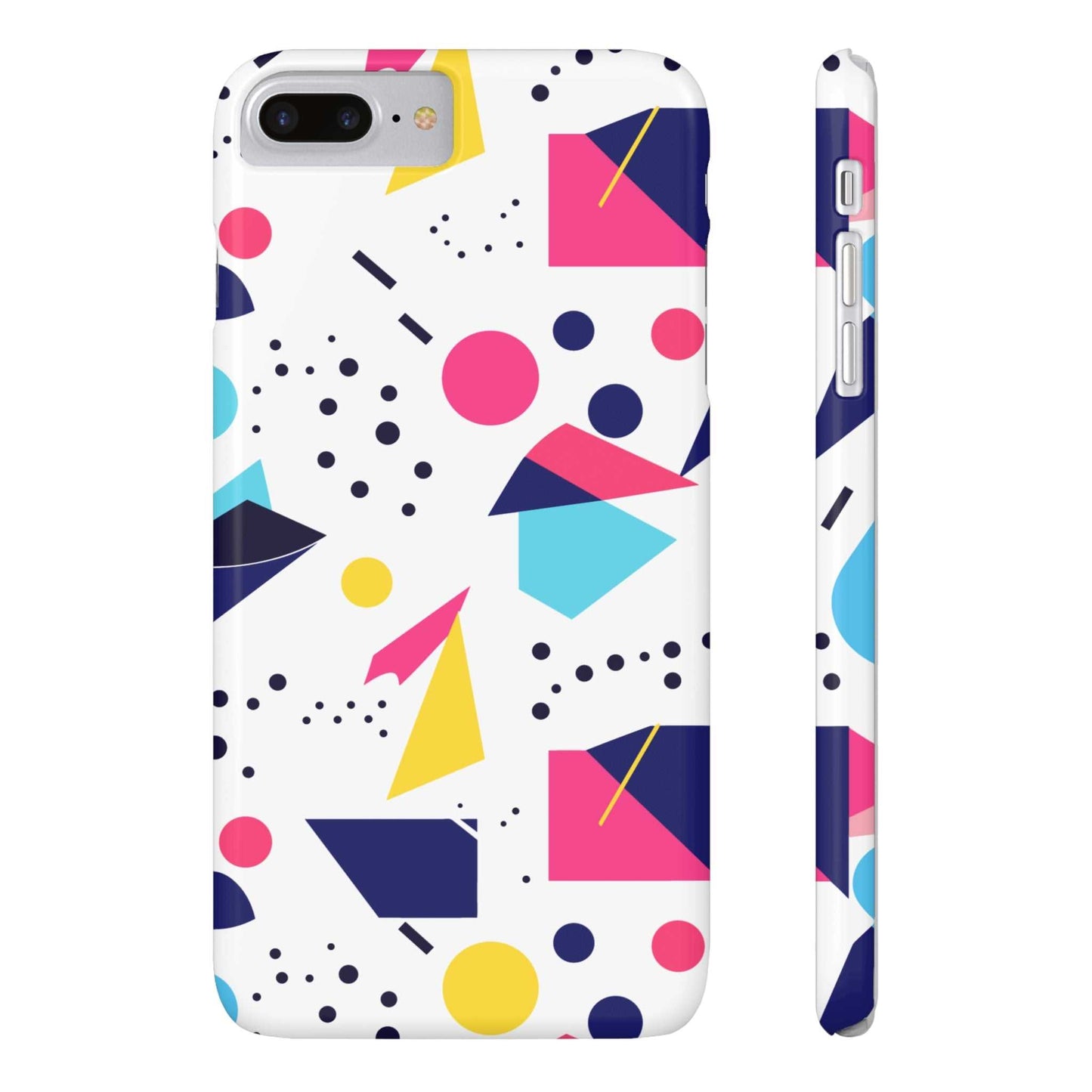80s / 90s RETRO PATTERN LIGHT | Slim iPhone Case - Trovvve